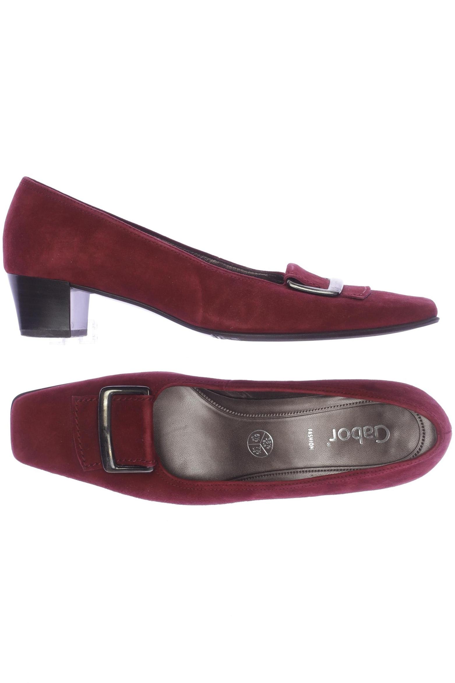 

Gabor Damen Pumps, bordeaux, Gr. 5.5