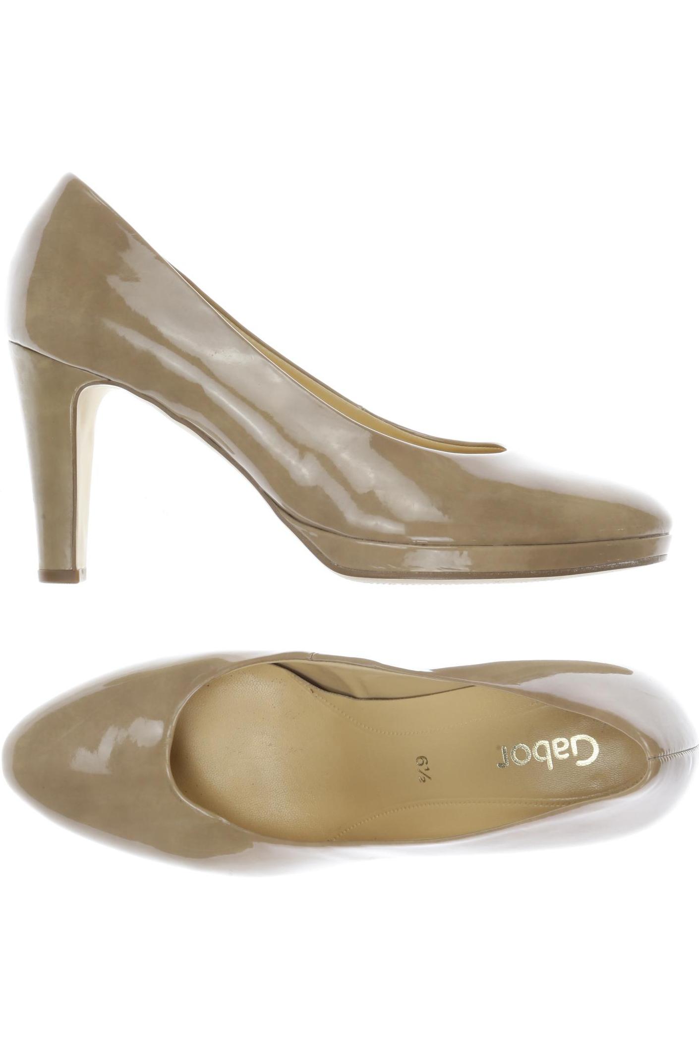 

Gabor Damen Pumps, beige, Gr. 6.5