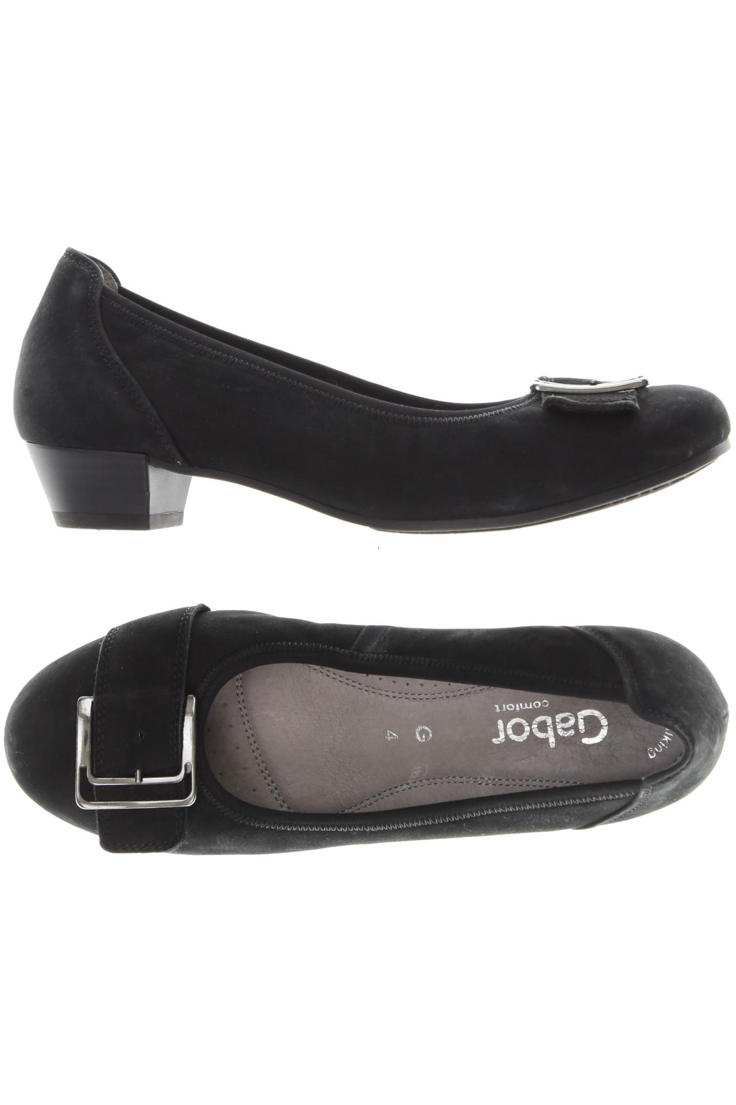 

Gabor Damen Pumps, schwarz, Gr. 4