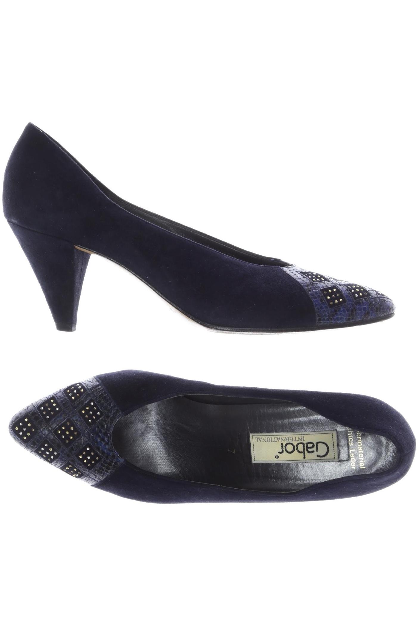 

Gabor Damen Pumps, marineblau, Gr. 7