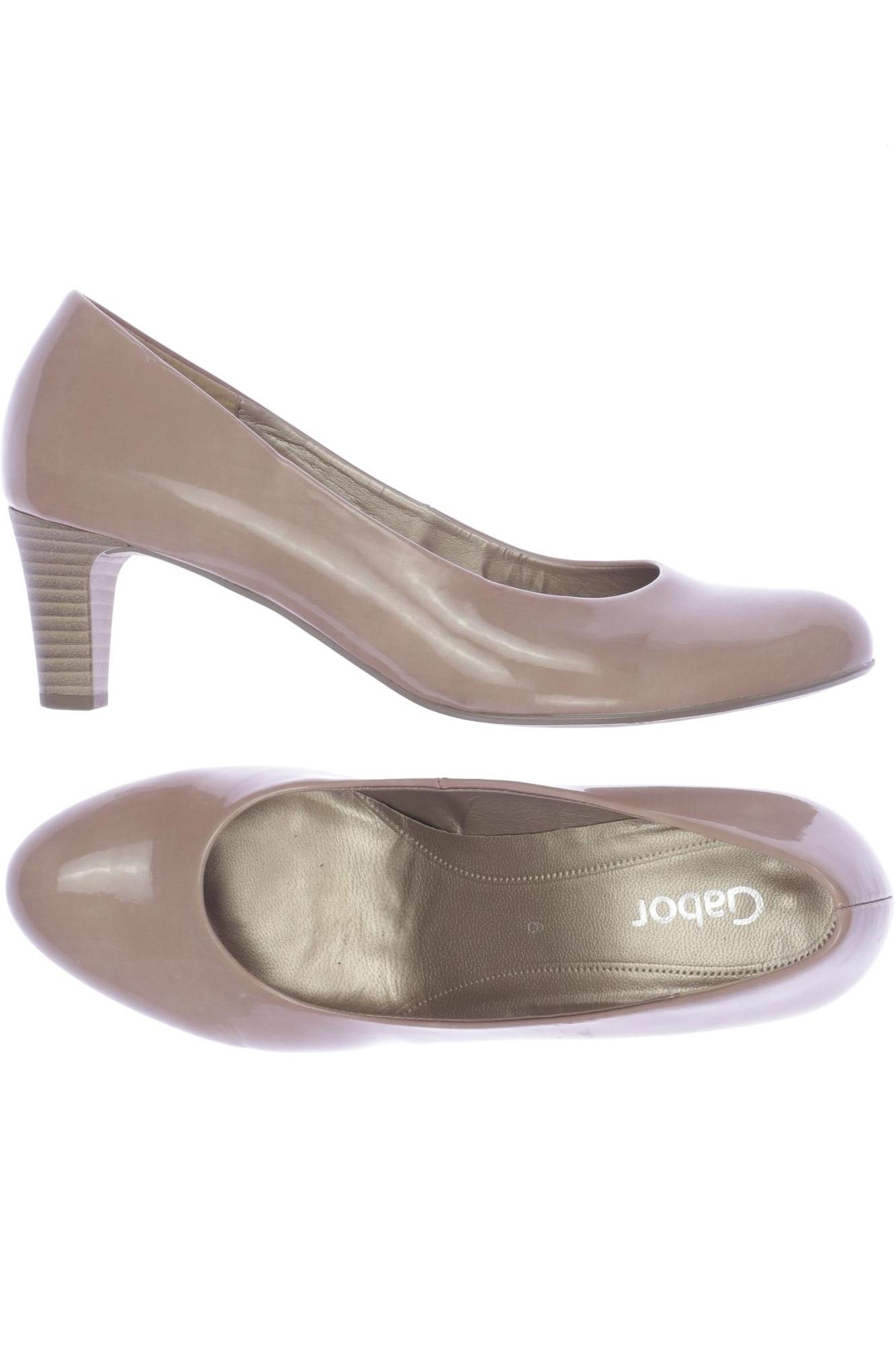 

Gabor Damen Pumps, beige, Gr. 6