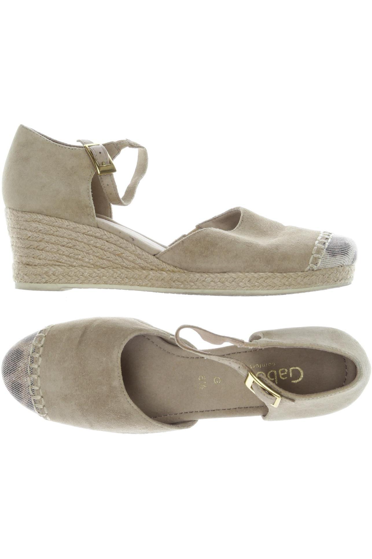 

Gabor Damen Pumps, beige, Gr. 6.5