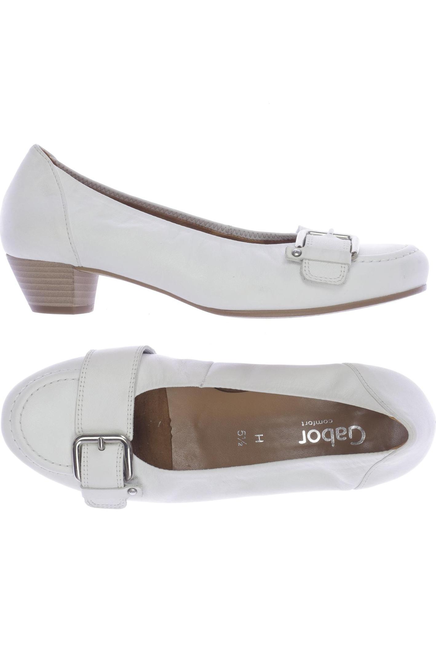 

Gabor Damen Pumps, weiß, Gr. 5.5