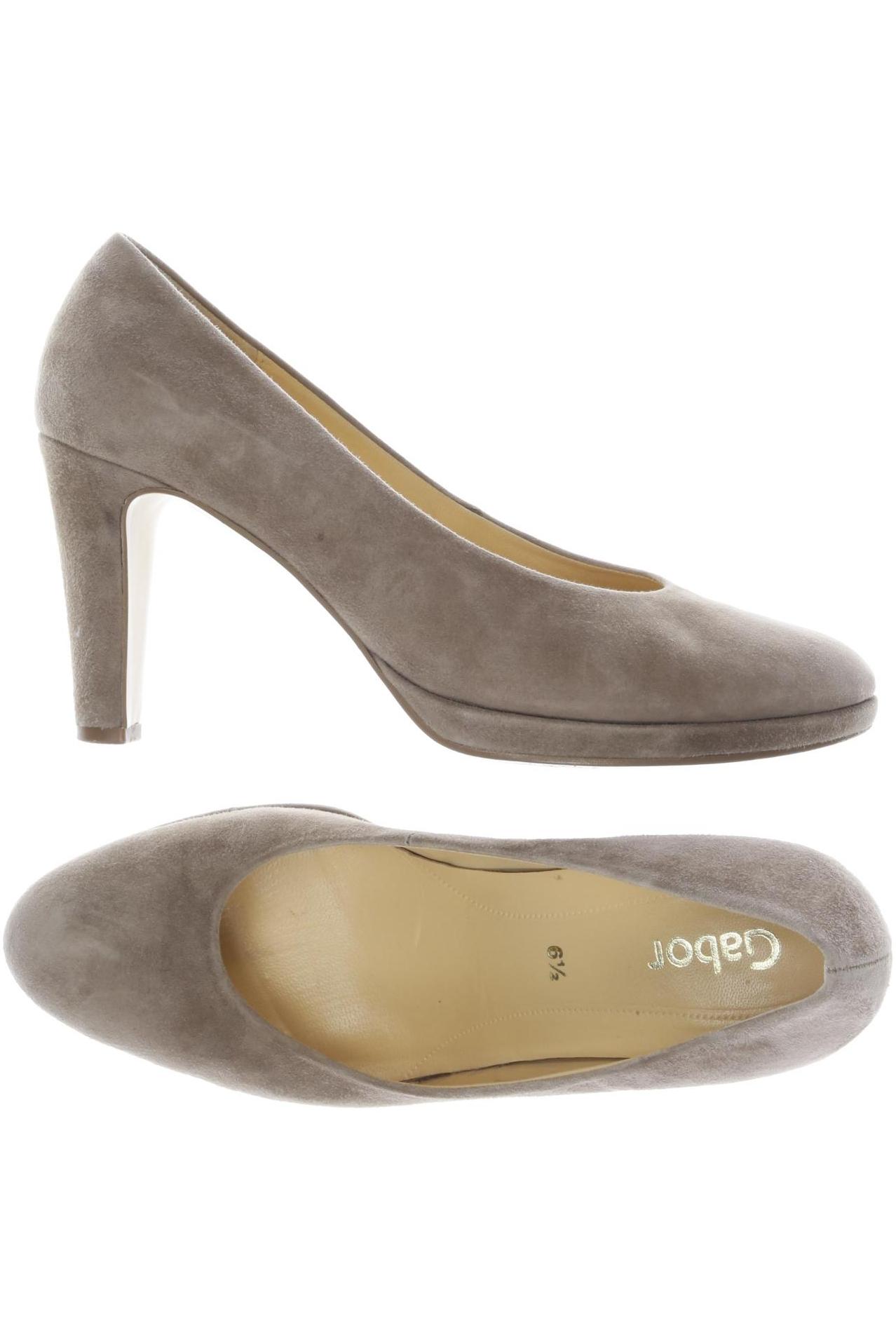 

Gabor Damen Pumps, beige, Gr. 6.5