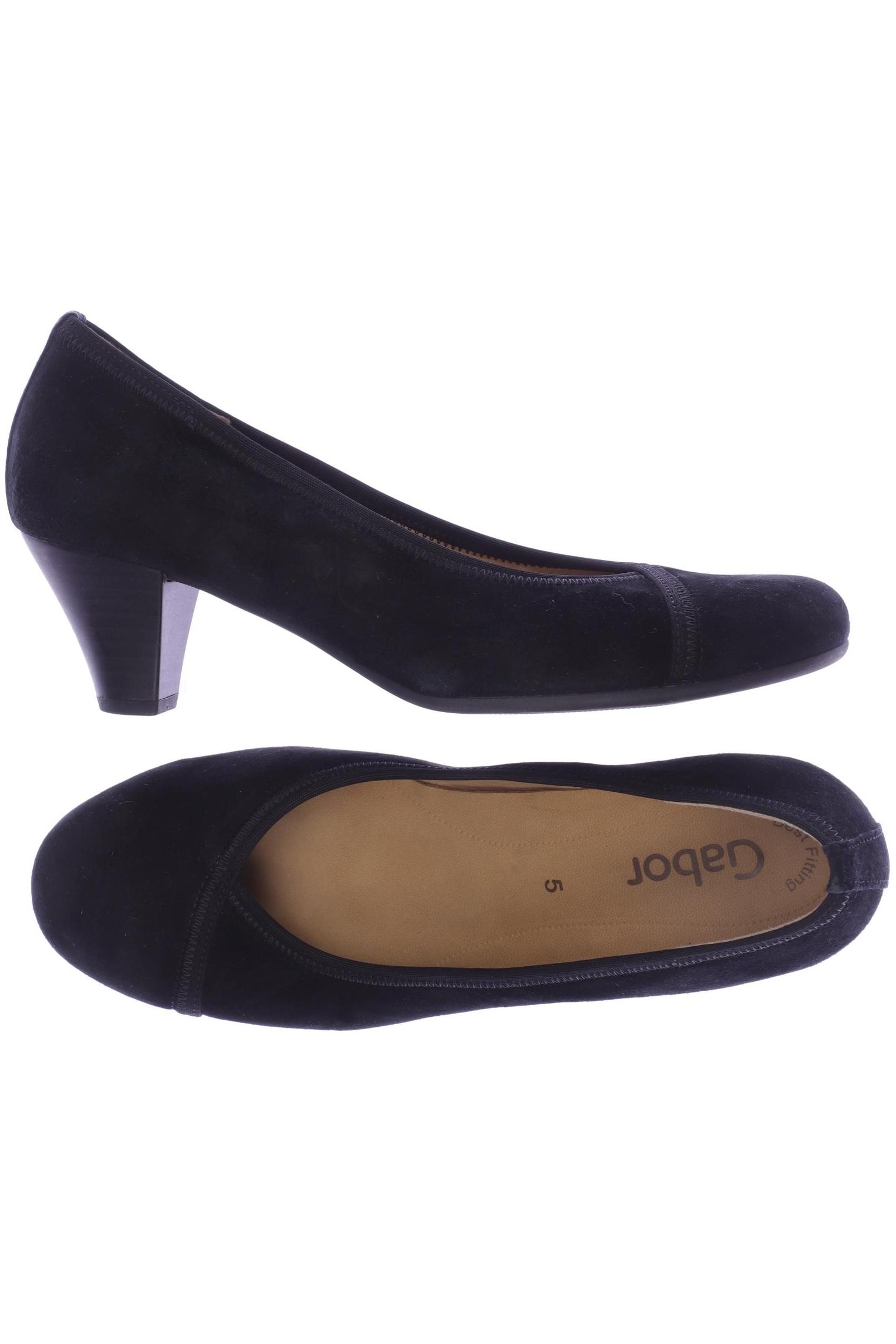 

Gabor Damen Pumps, schwarz, Gr. 5