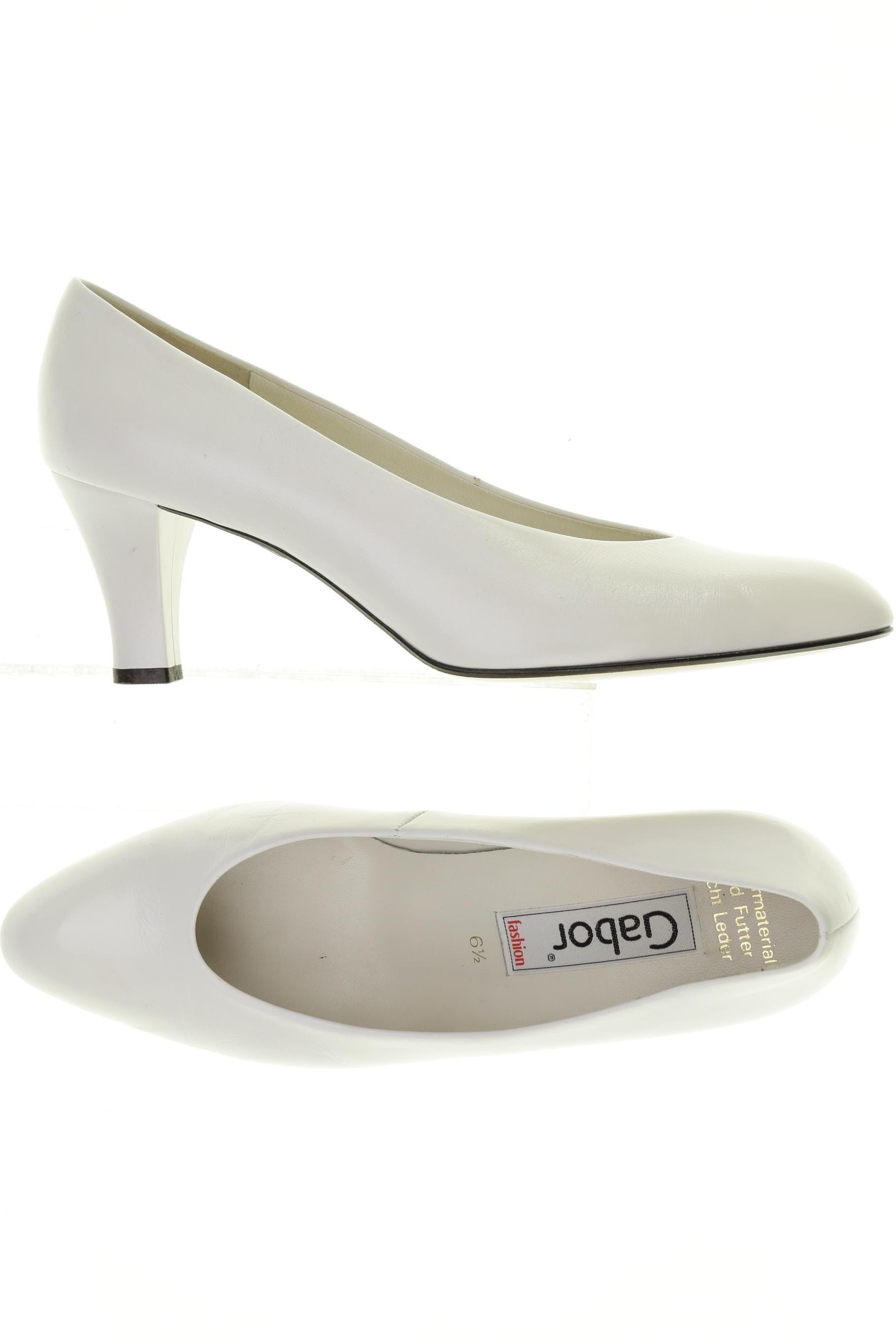 

Gabor Damen Pumps, weiß, Gr. 6.5