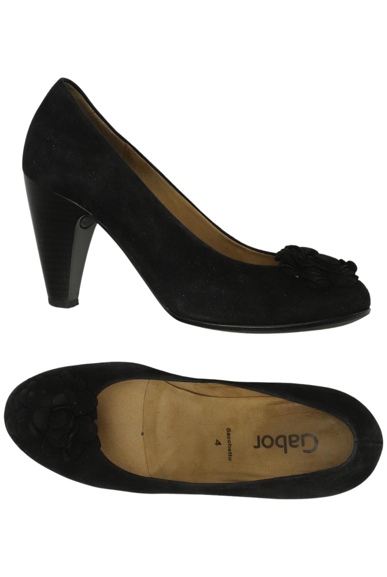 

Gabor Damen Pumps, schwarz, Gr. 4