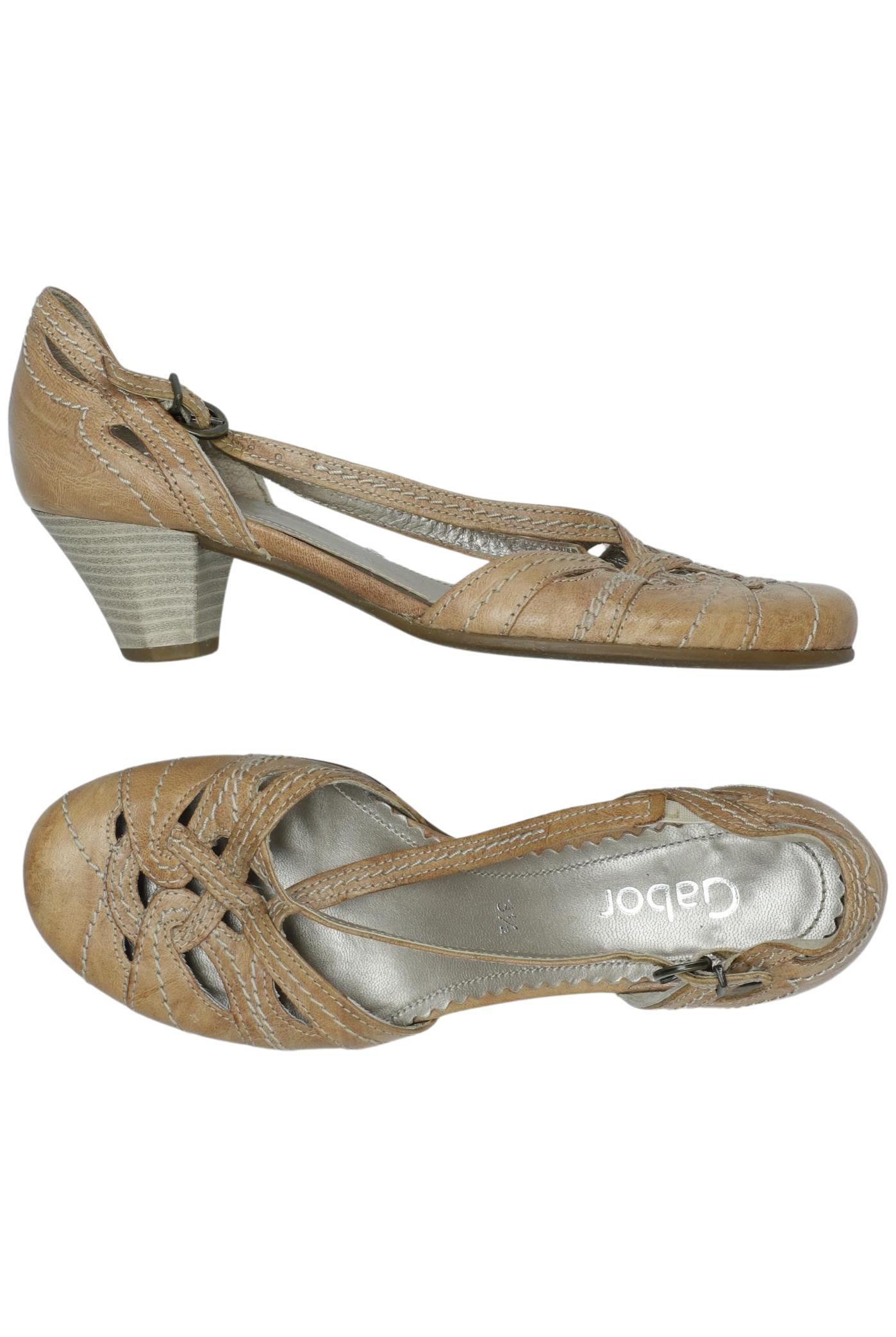 

Gabor Damen Pumps, beige, Gr. 3.5