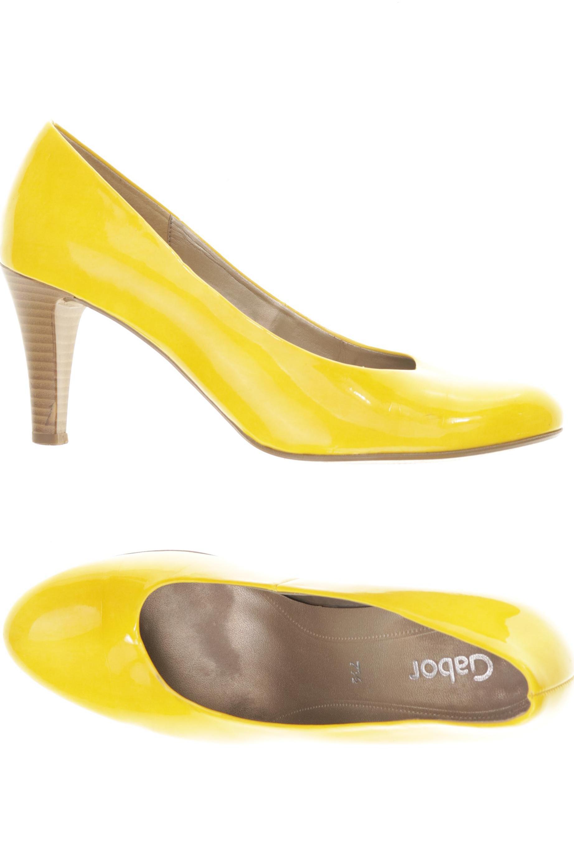 

Gabor Damen Pumps, gelb, Gr. 7.5