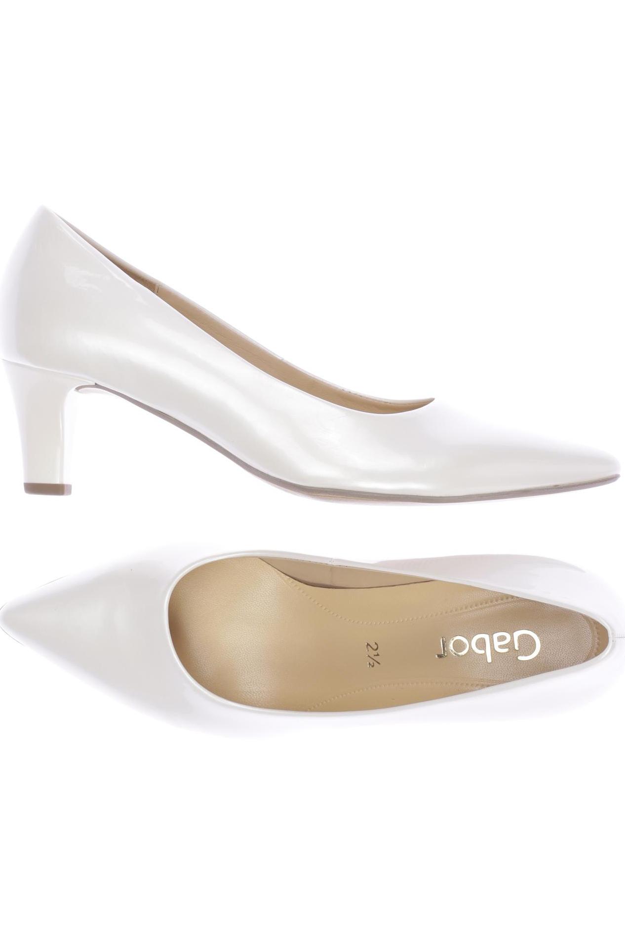 

Gabor Damen Pumps, weiß, Gr. 2.5