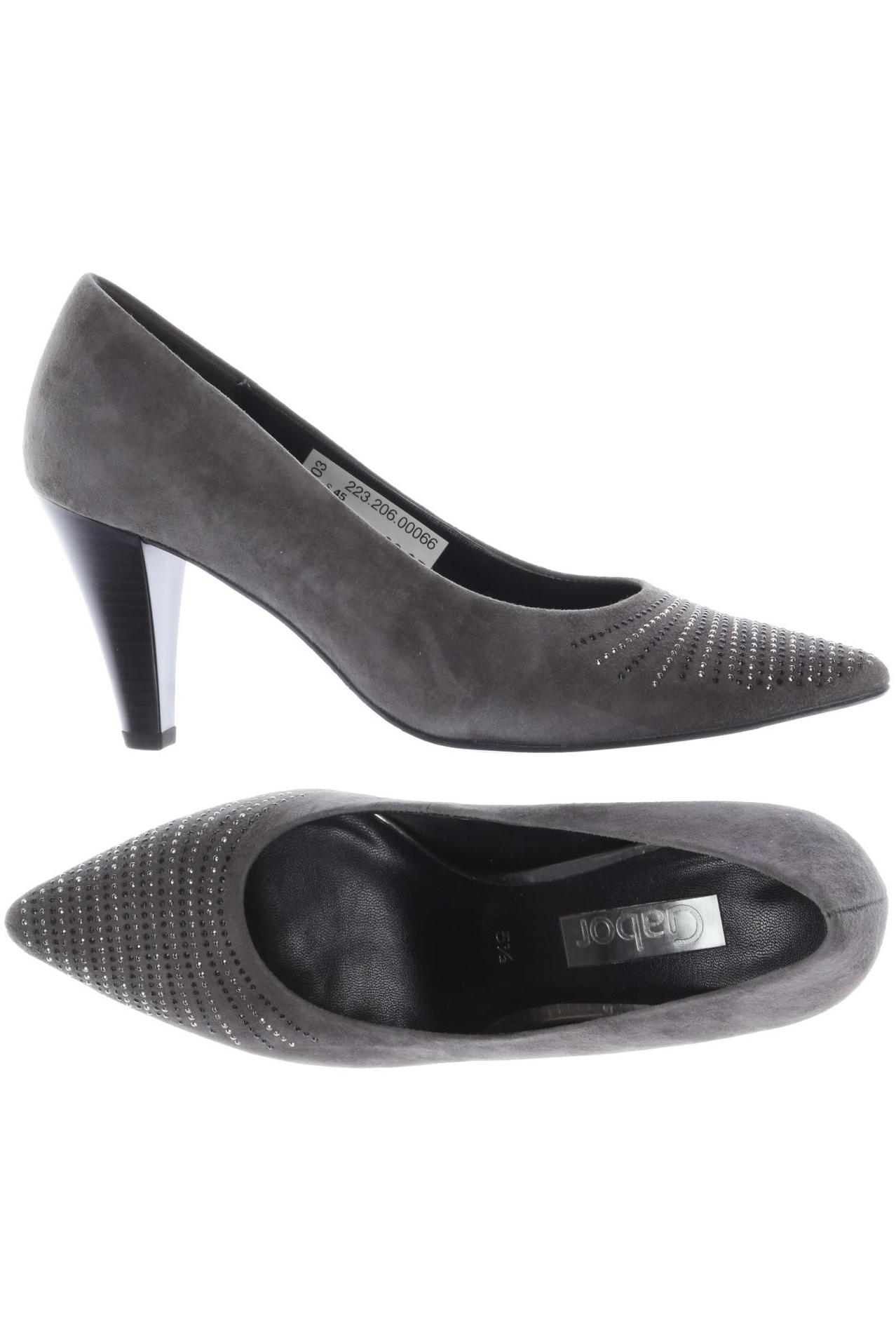 

Gabor Damen Pumps, grau, Gr. 5.5