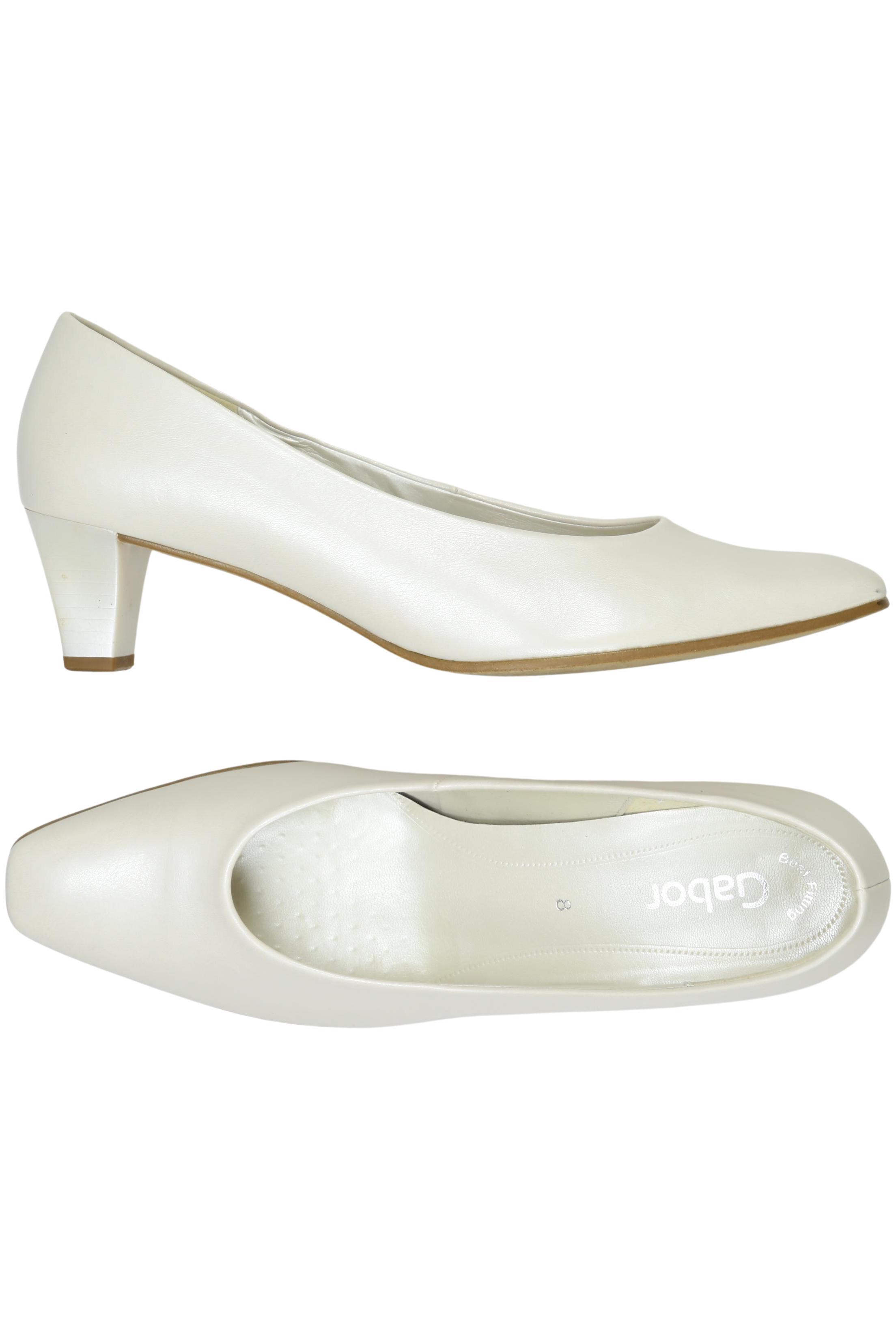 

Gabor Damen Pumps, weiß, Gr. 8