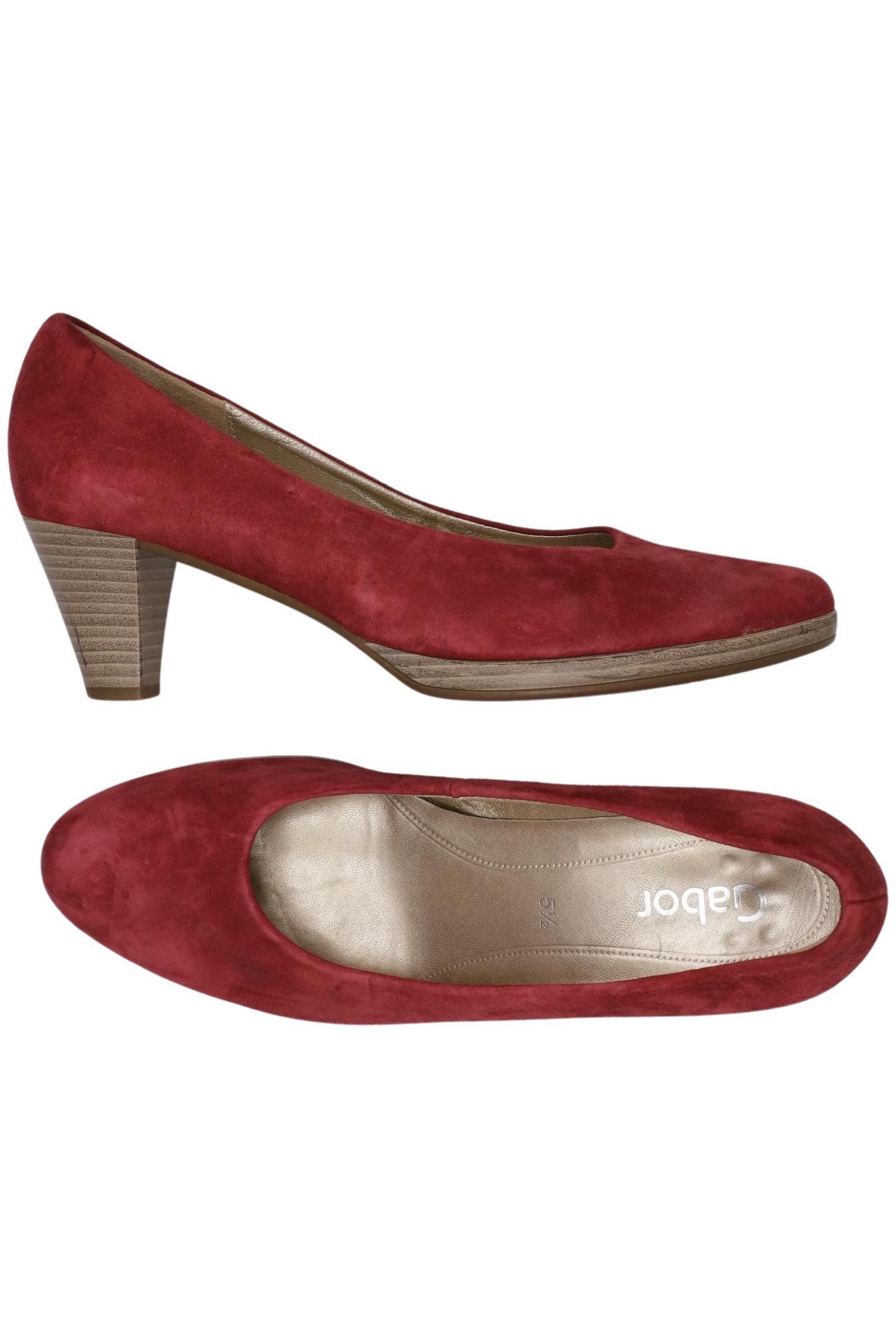 

Gabor Damen Pumps, rot, Gr. 5.5