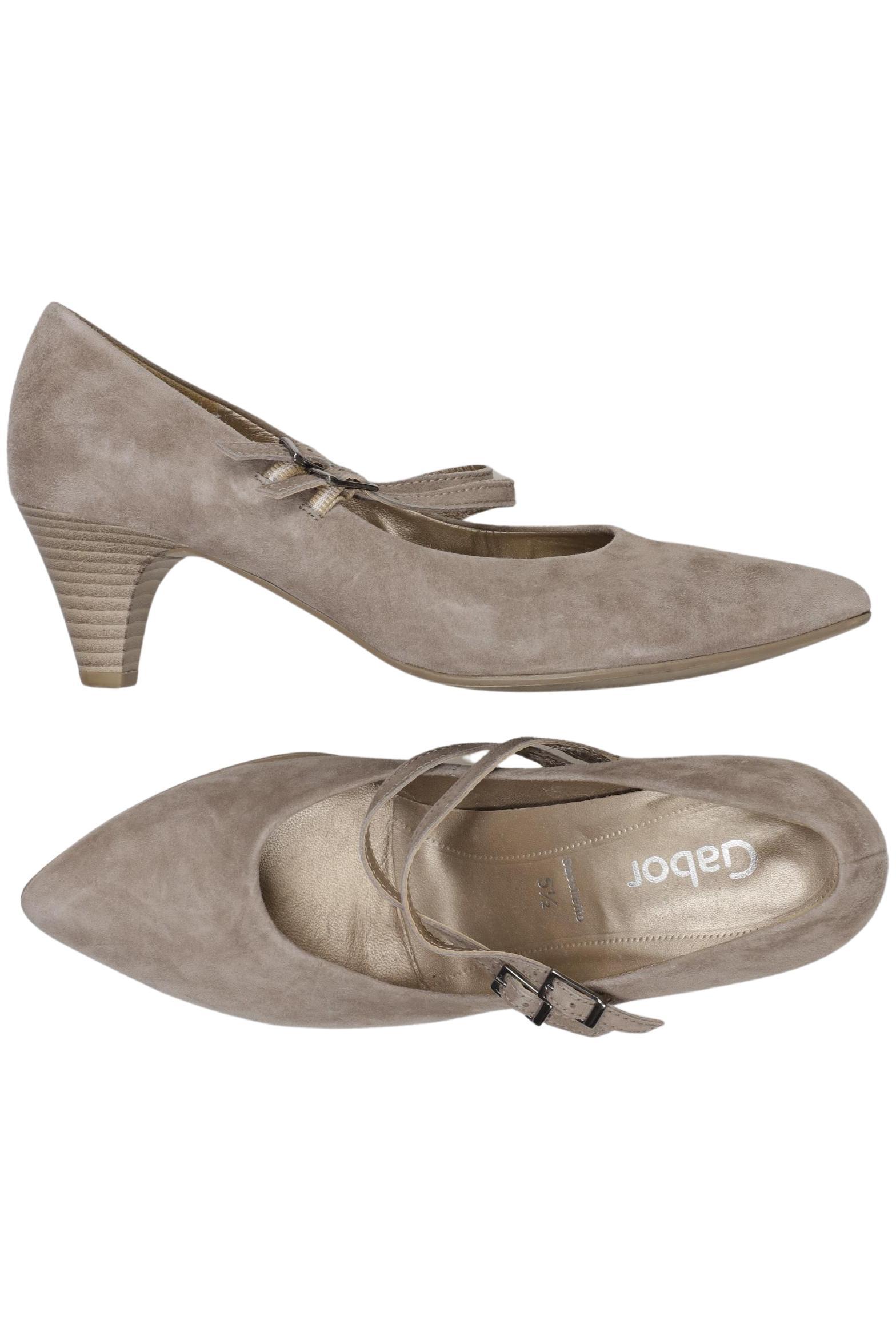

Gabor Damen Pumps, grau, Gr. 5.5