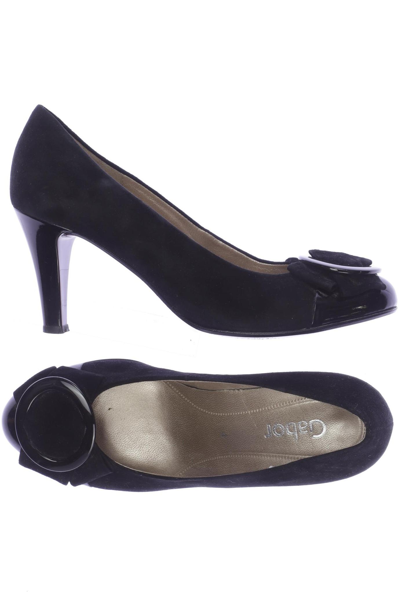 

Gabor Damen Pumps, schwarz, Gr. 4