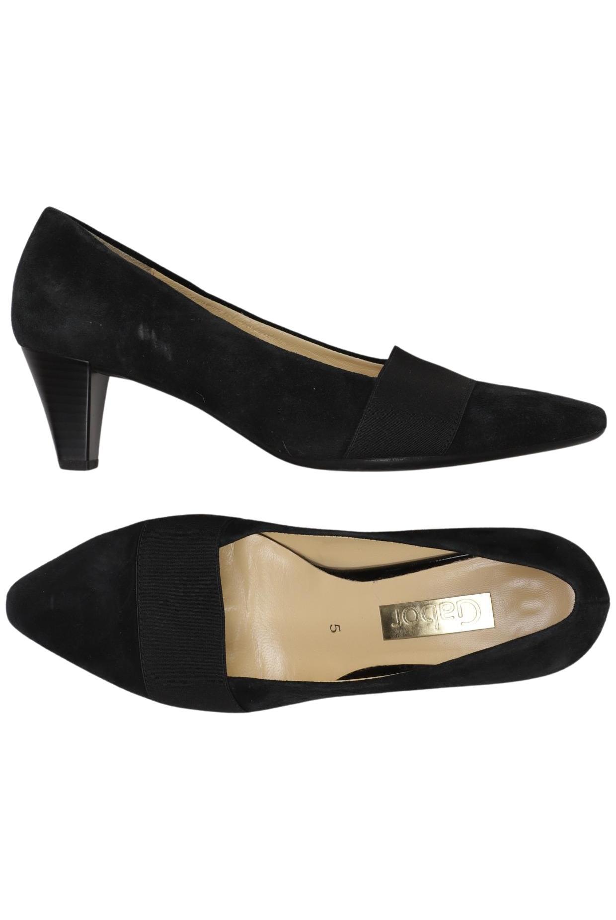 

Gabor Damen Pumps, schwarz, Gr. 5