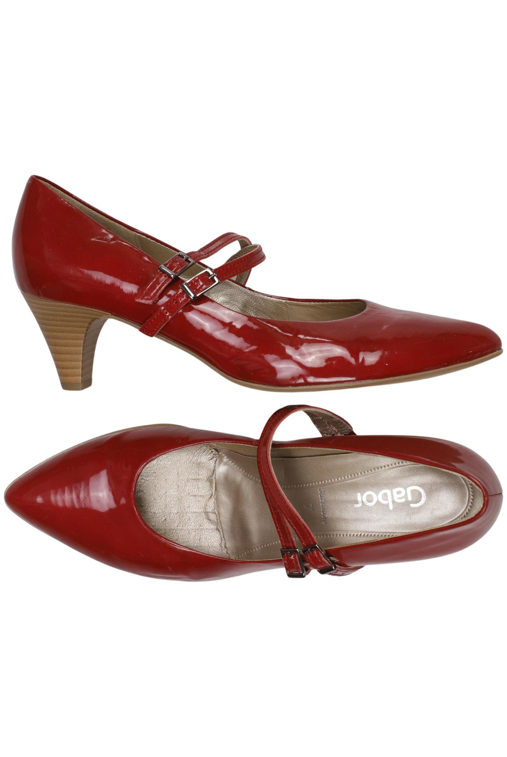 

Gabor Damen Pumps, rot, Gr. 7