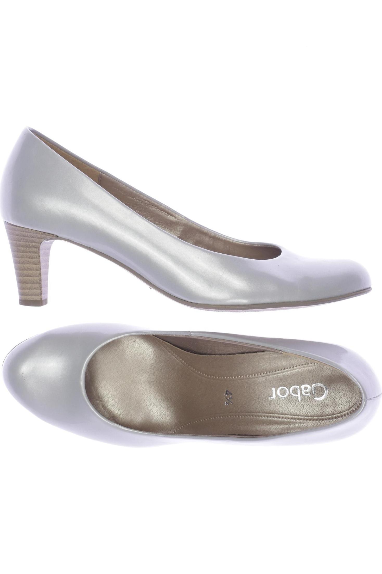 

Gabor Damen Pumps, silber, Gr. 4.5