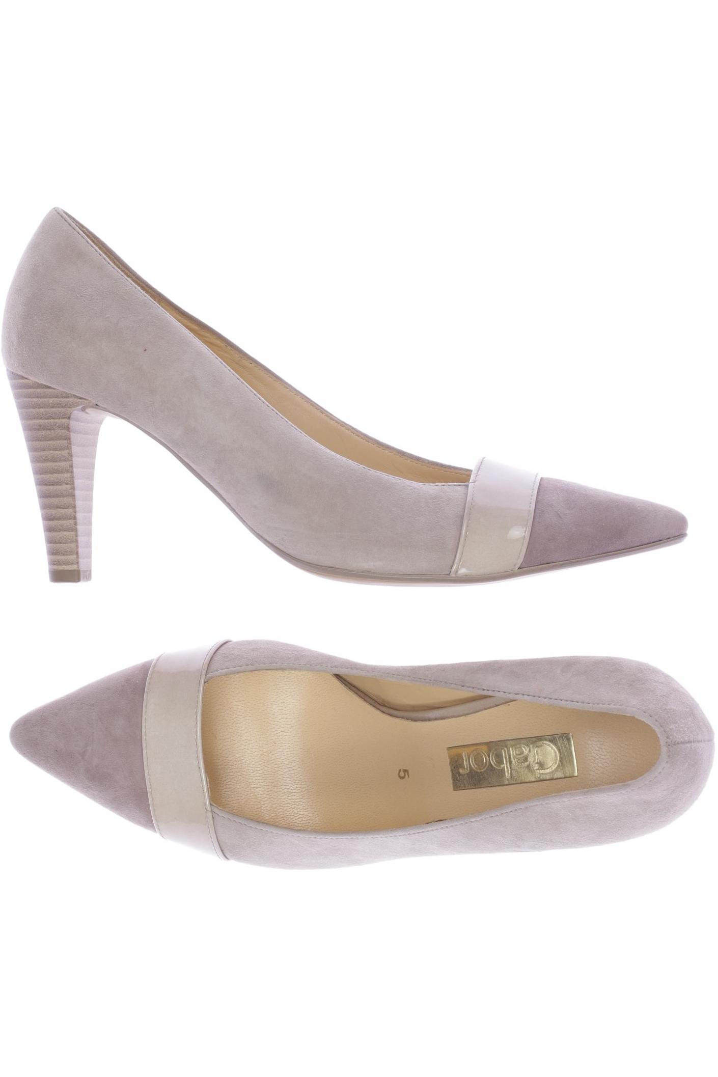 

Gabor Damen Pumps, beige, Gr. 5