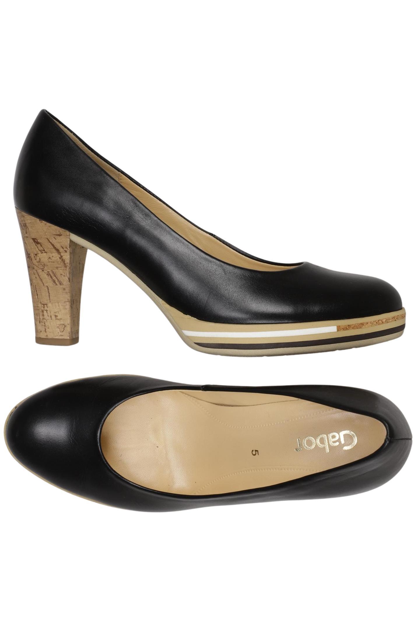 

Gabor Damen Pumps, schwarz, Gr. 5