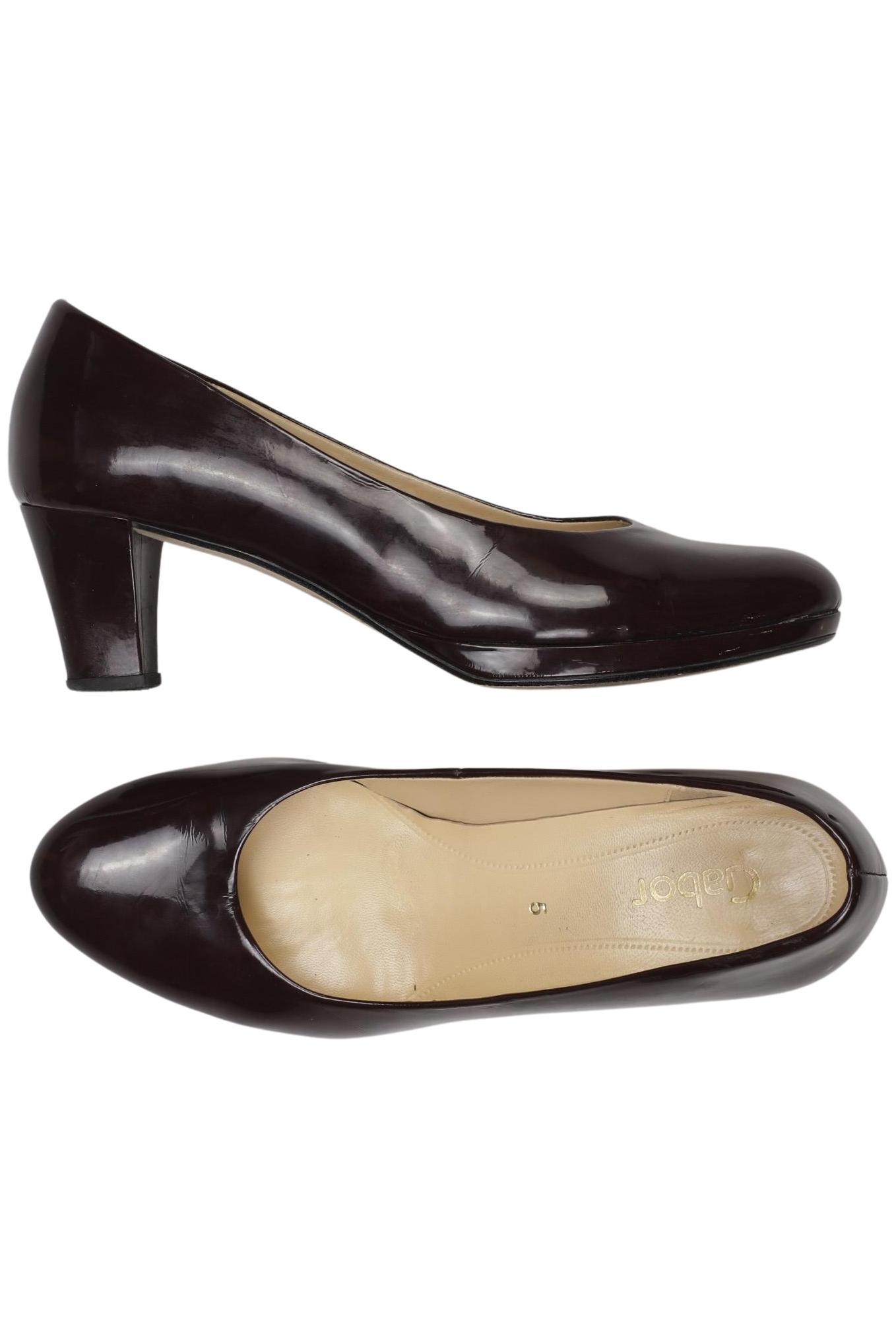 

Gabor Damen Pumps, bordeaux, Gr. 5