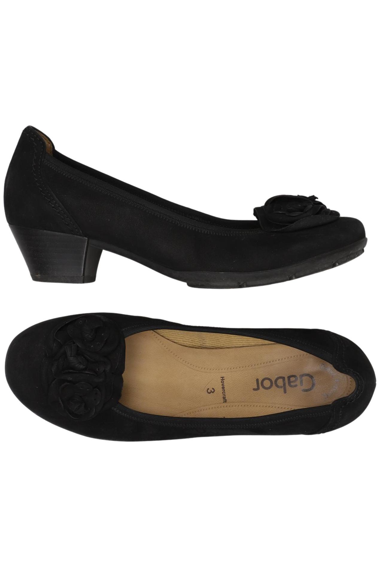 

Gabor Damen Pumps, schwarz, Gr. 3