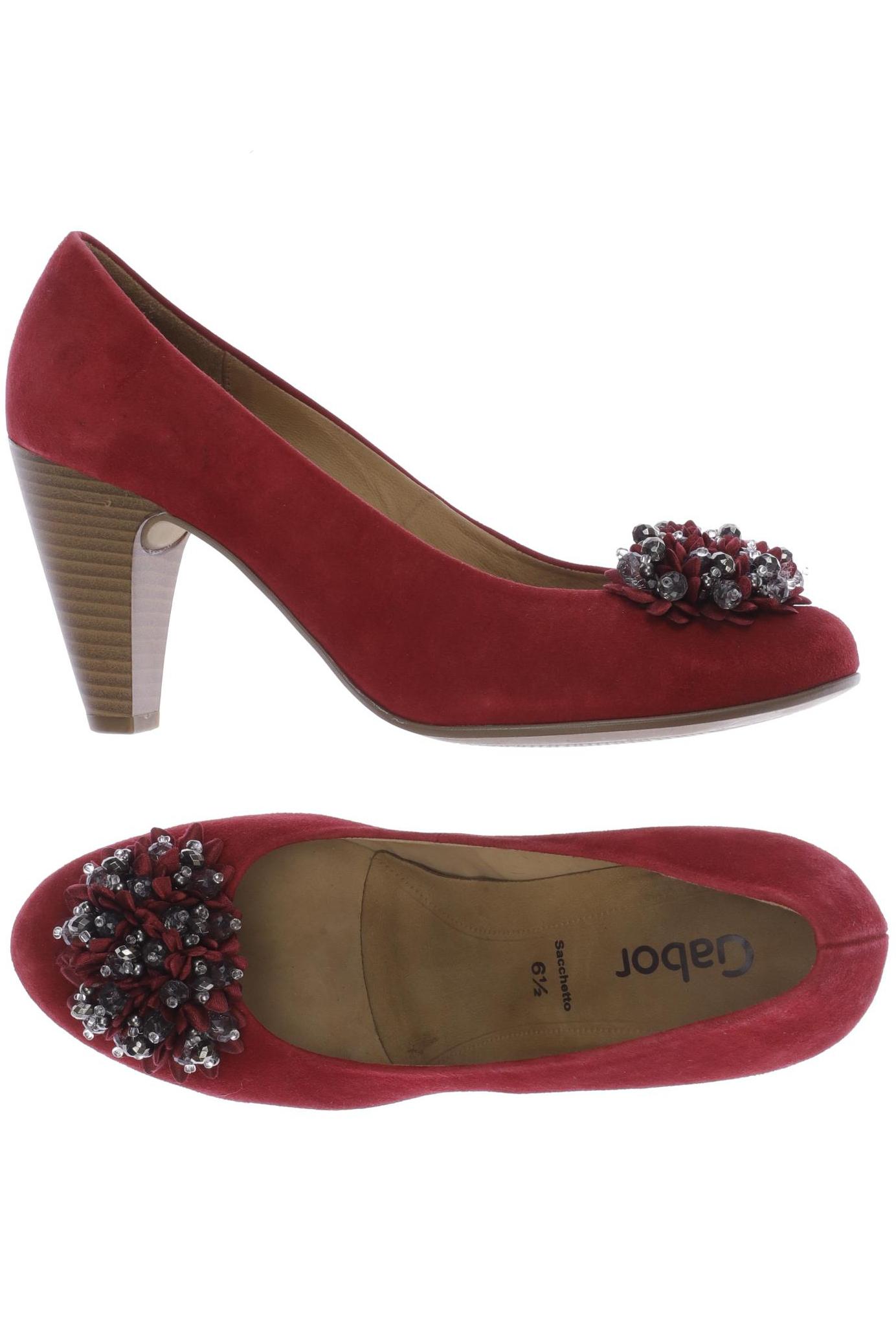 

Gabor Damen Pumps, rot, Gr. 6.5