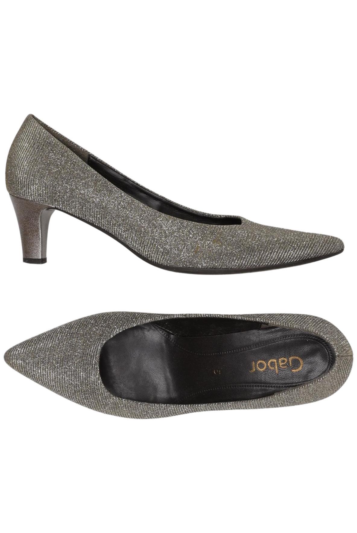 

Gabor Damen Pumps, silber, Gr. 5