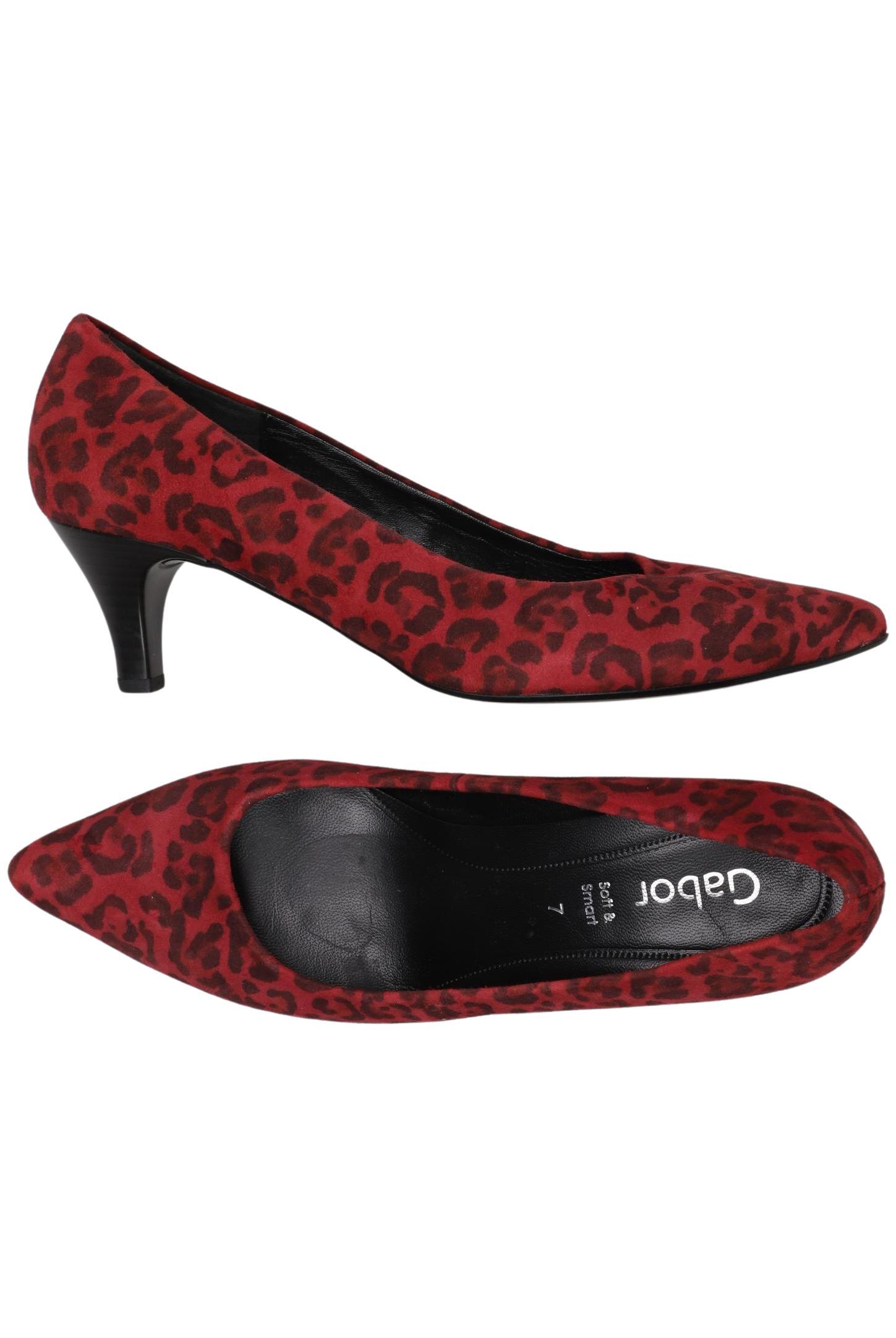 

Gabor Damen Pumps, rot, Gr. 7