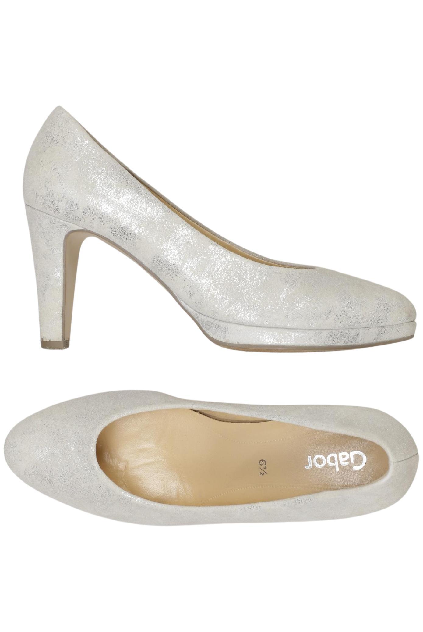 

Gabor Damen Pumps, silber, Gr. 6.5
