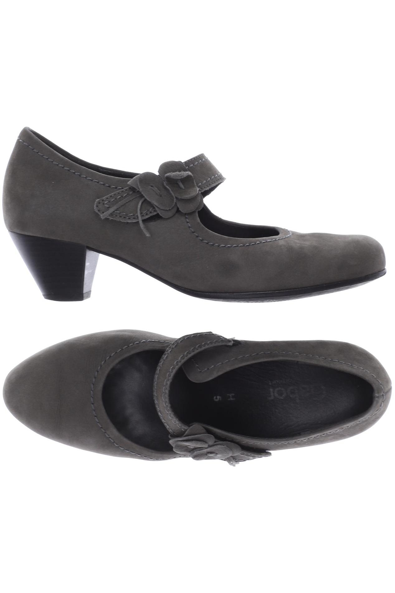 

Gabor Damen Pumps, grau, Gr. 5