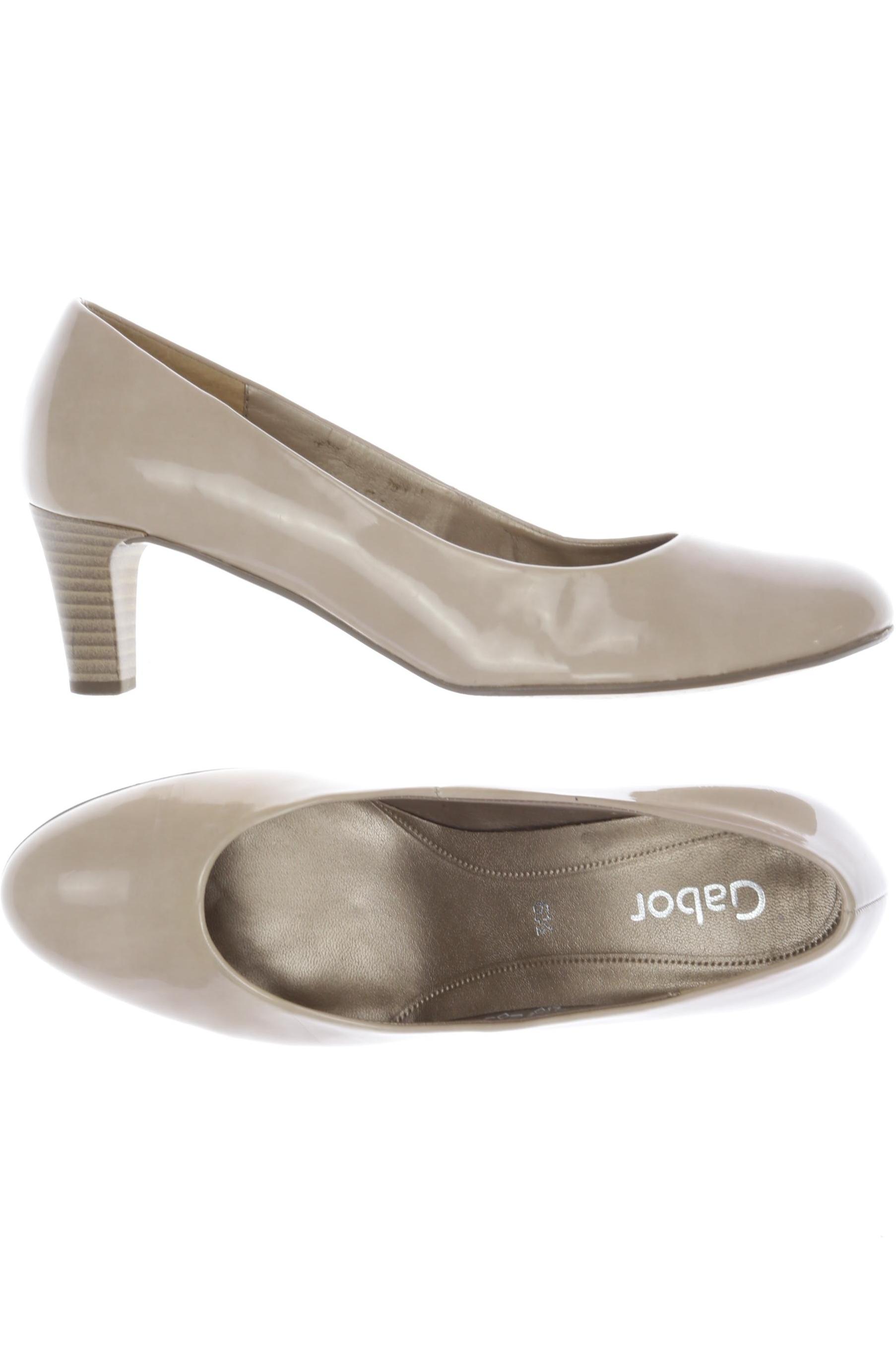 

Gabor Damen Pumps, beige, Gr. 6.5