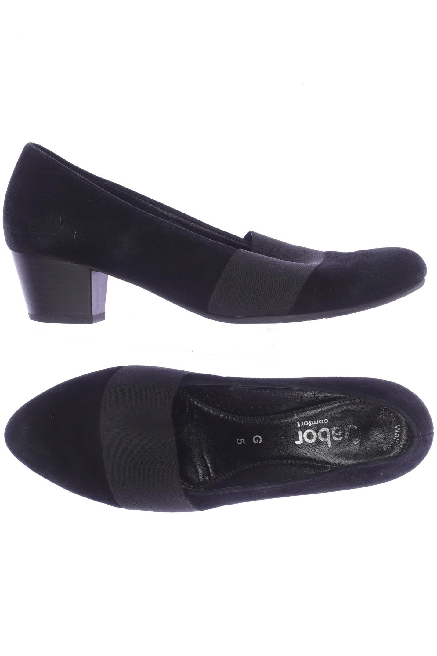 

Gabor Damen Pumps, schwarz, Gr. 5