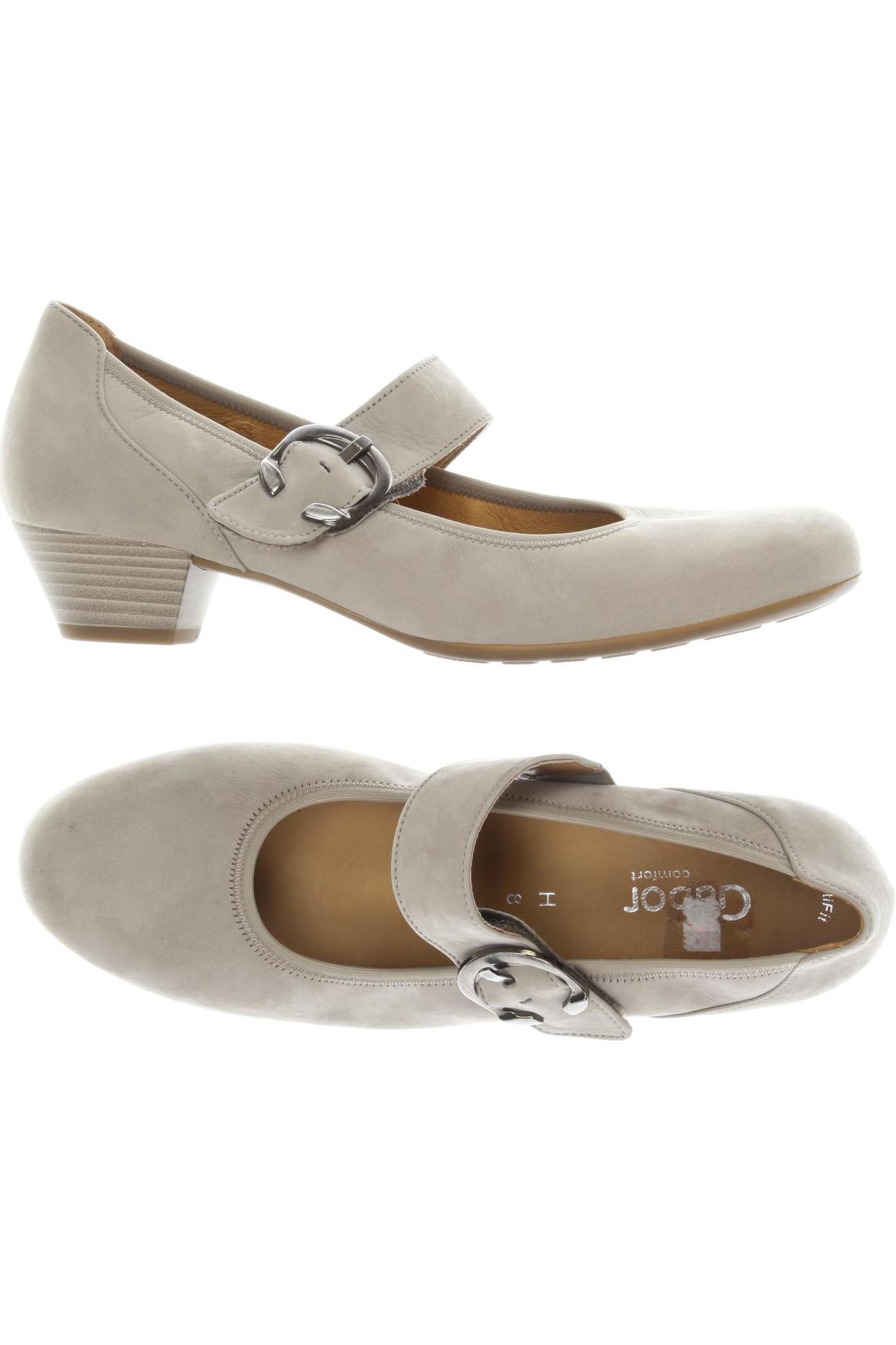 

Gabor Damen Pumps, beige, Gr. 8