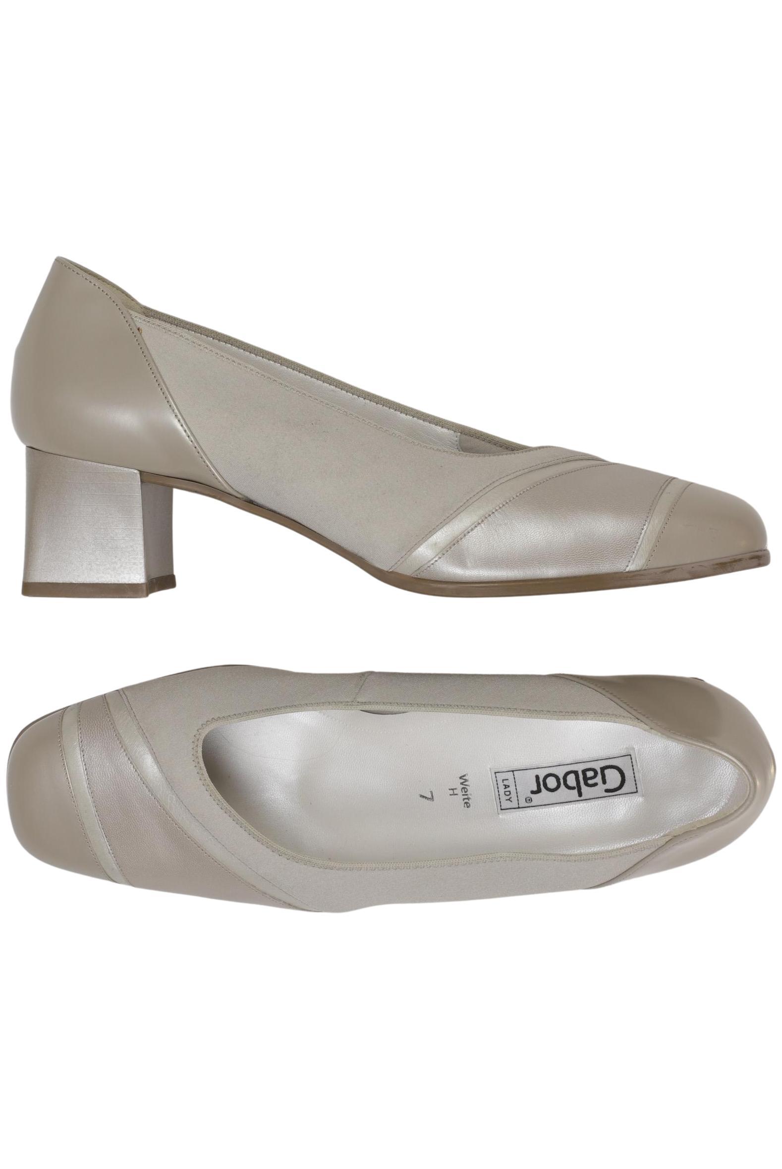 

Gabor Damen Pumps, beige, Gr. 7