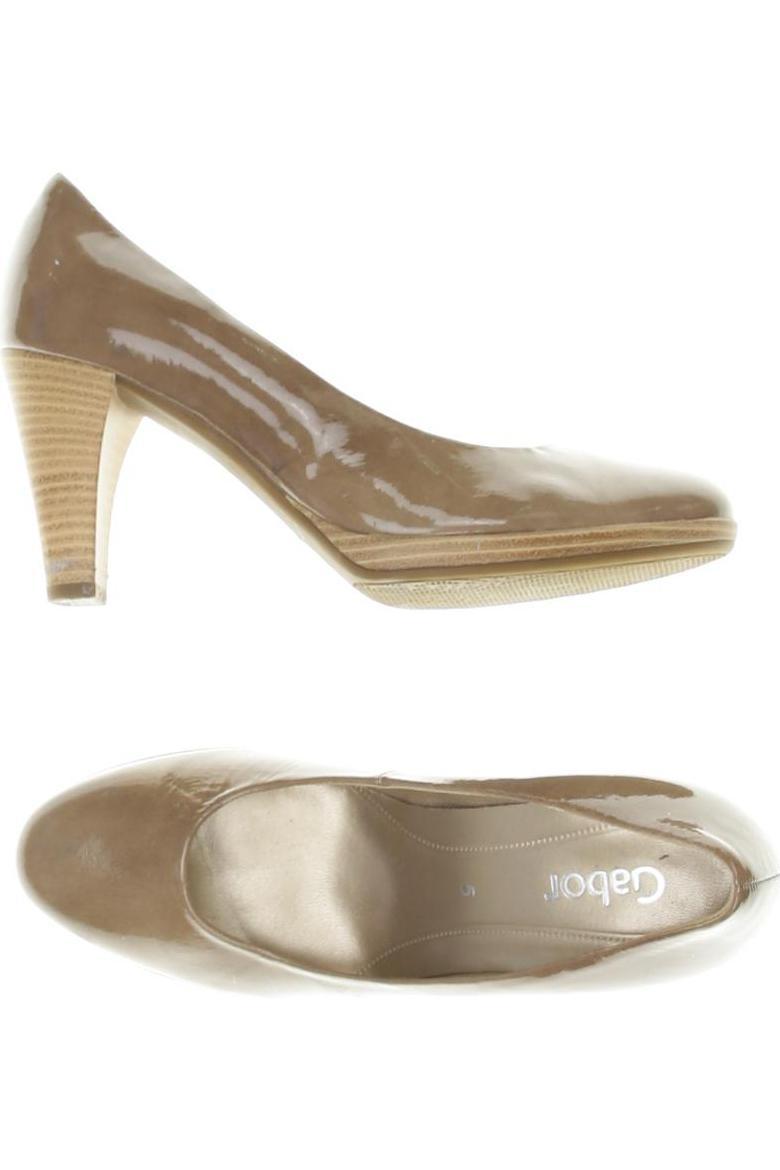 

Gabor Damen Pumps, beige, Gr. 5