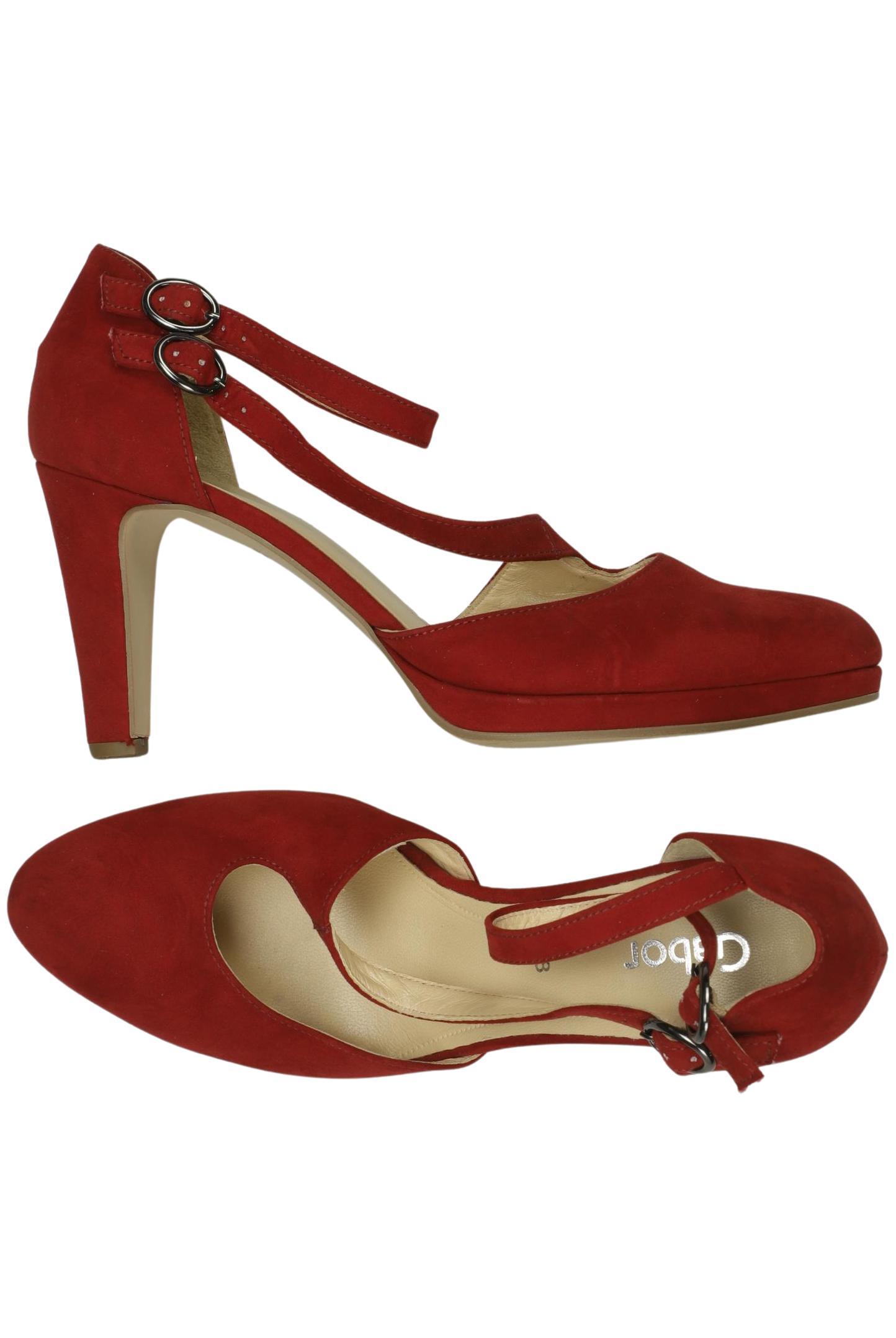 

Gabor Damen Pumps, rot, Gr. 8