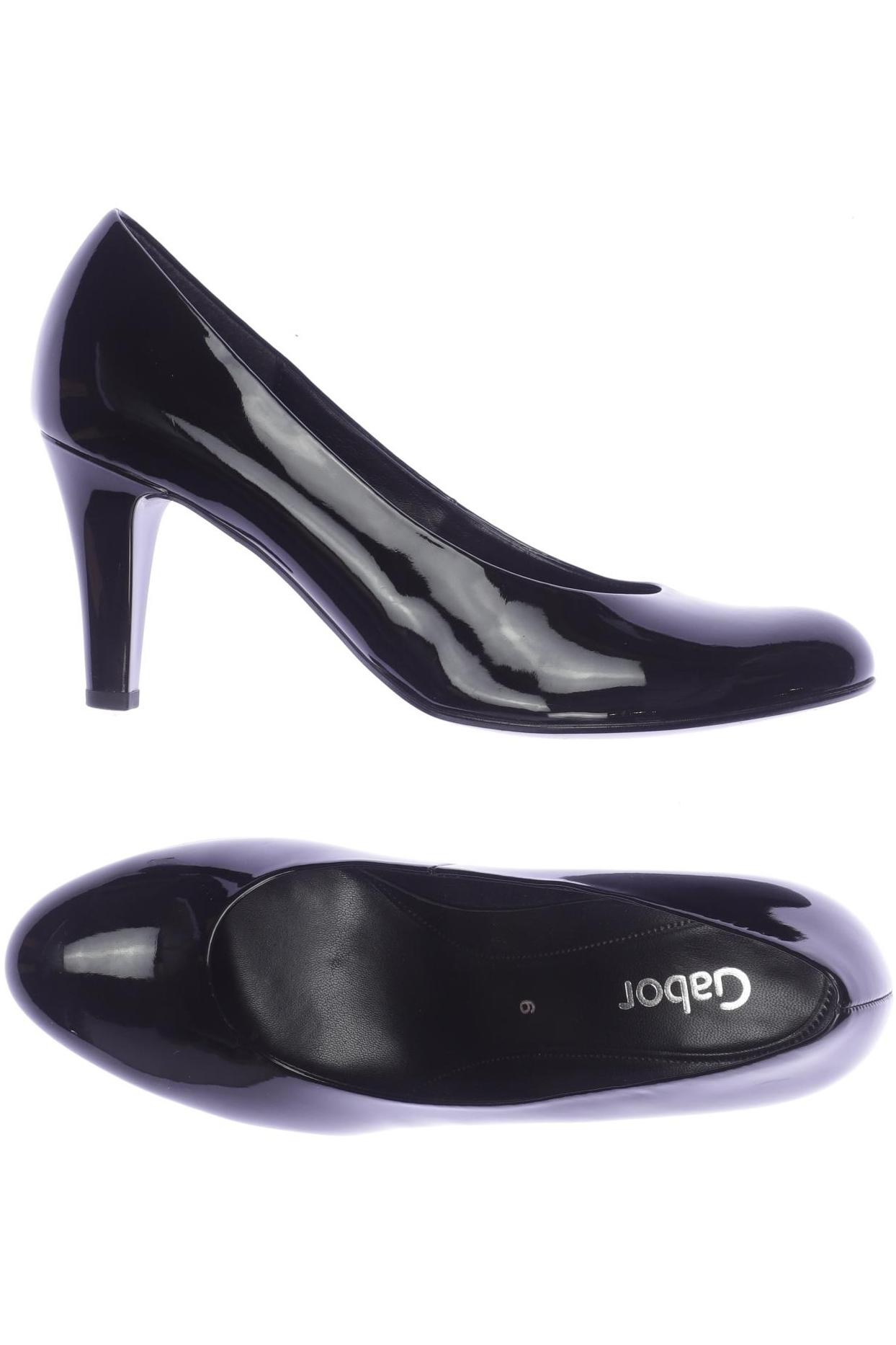 

Gabor Damen Pumps, schwarz, Gr. 6