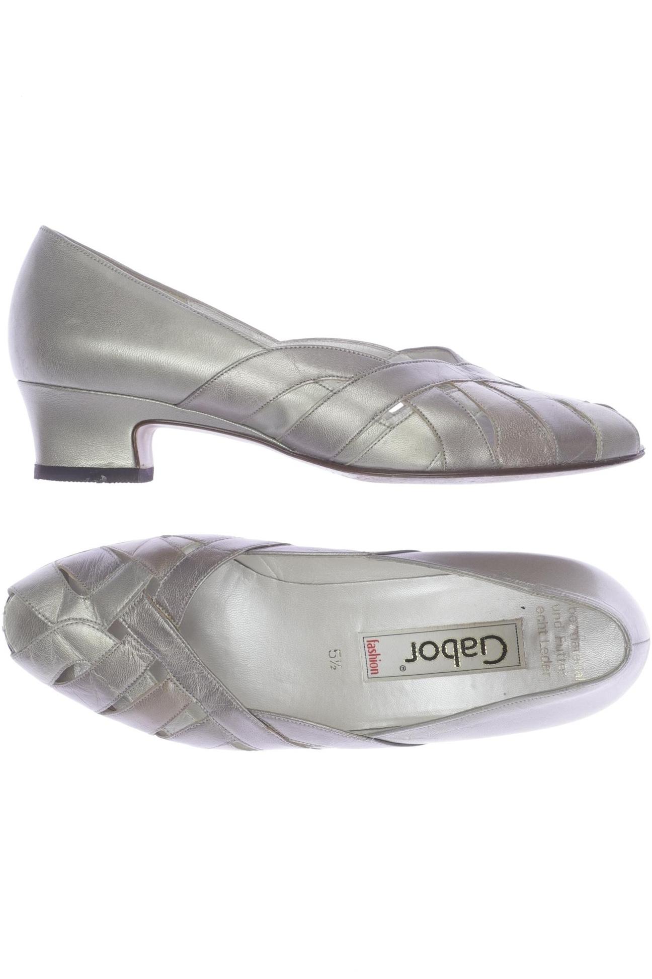 

Gabor Damen Pumps, grau, Gr. 5.5