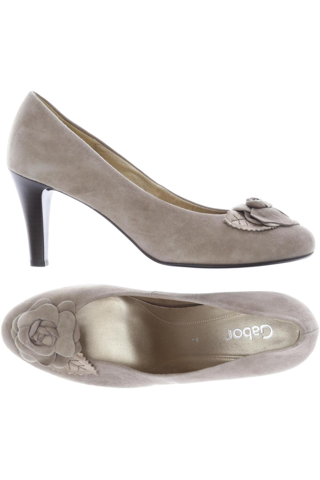 

Gabor Damen Pumps, beige, Gr. 7