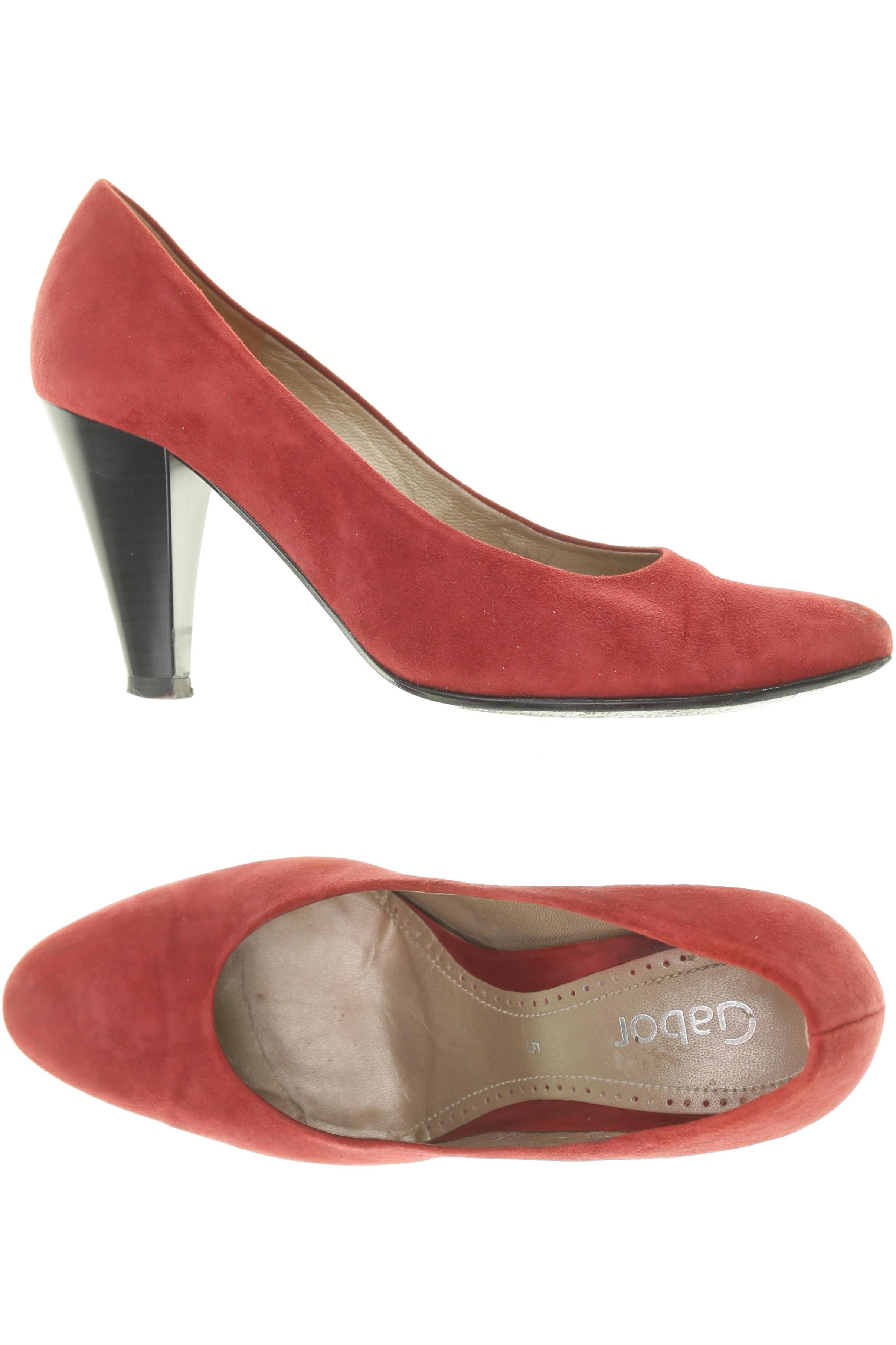

Gabor Damen Pumps, rot, Gr. 6
