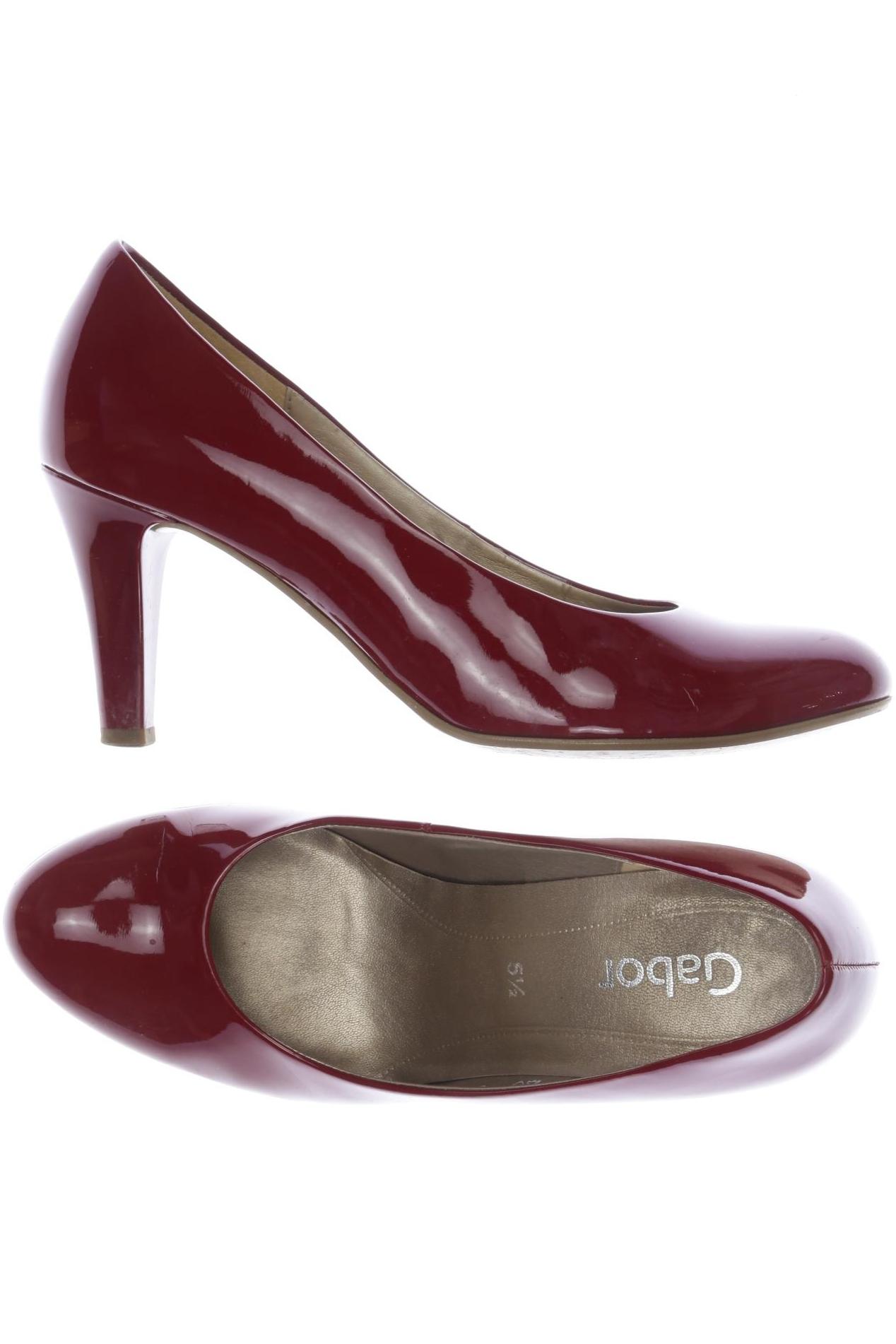 

Gabor Damen Pumps, bordeaux, Gr. 5.5