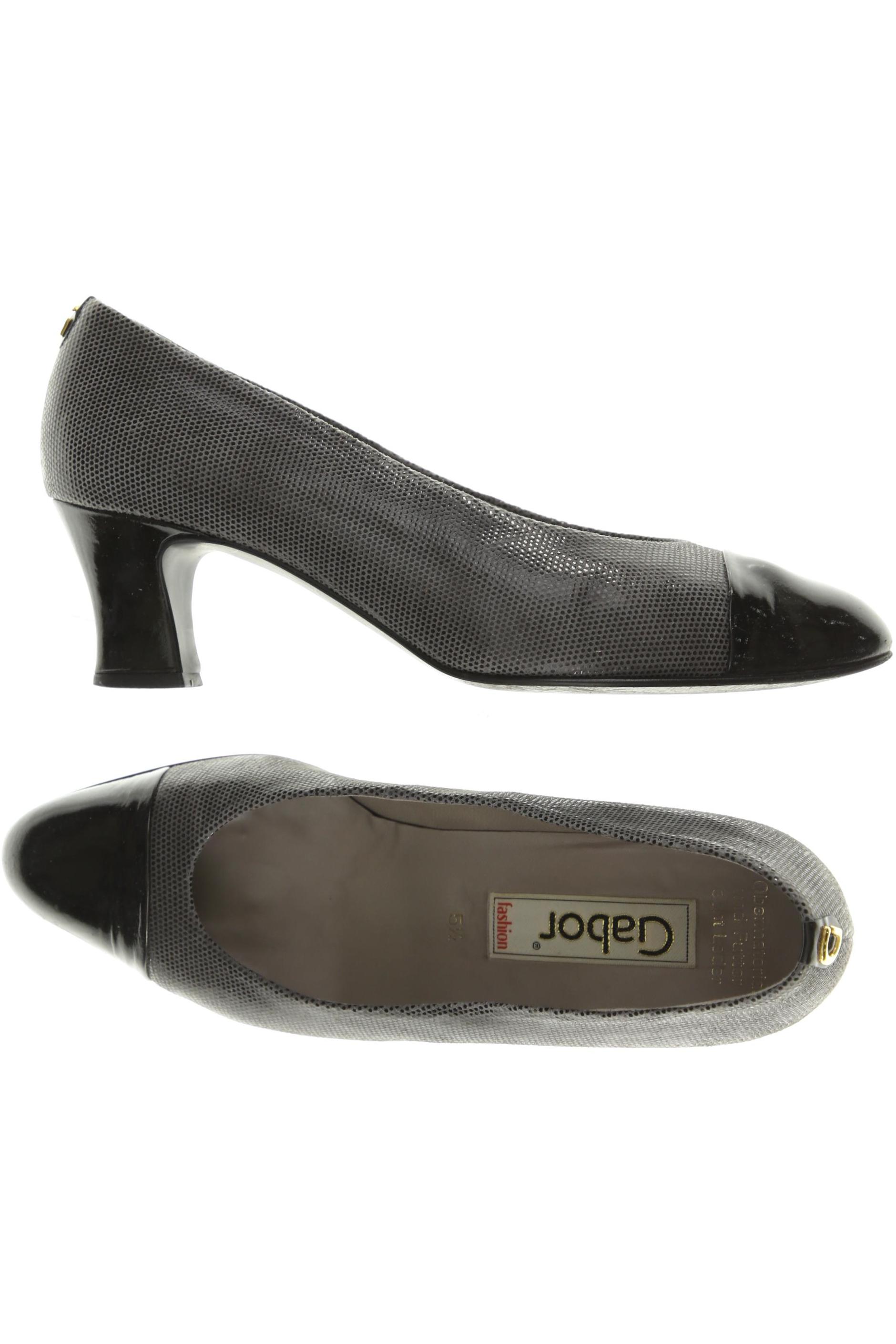

Gabor Damen Pumps, grau, Gr. 5.5