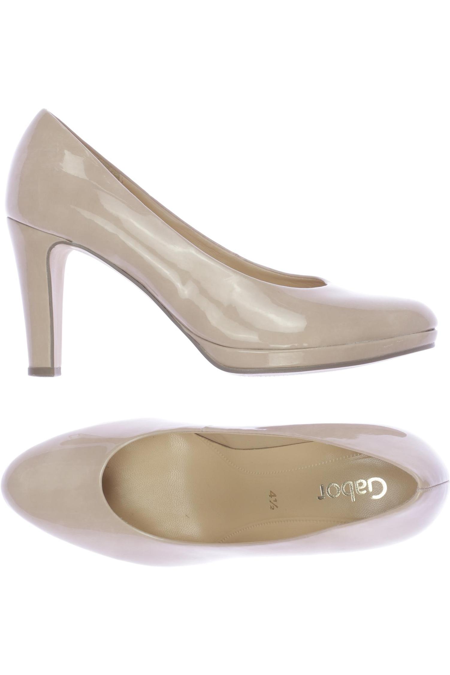 

Gabor Damen Pumps, beige, Gr. 4.5