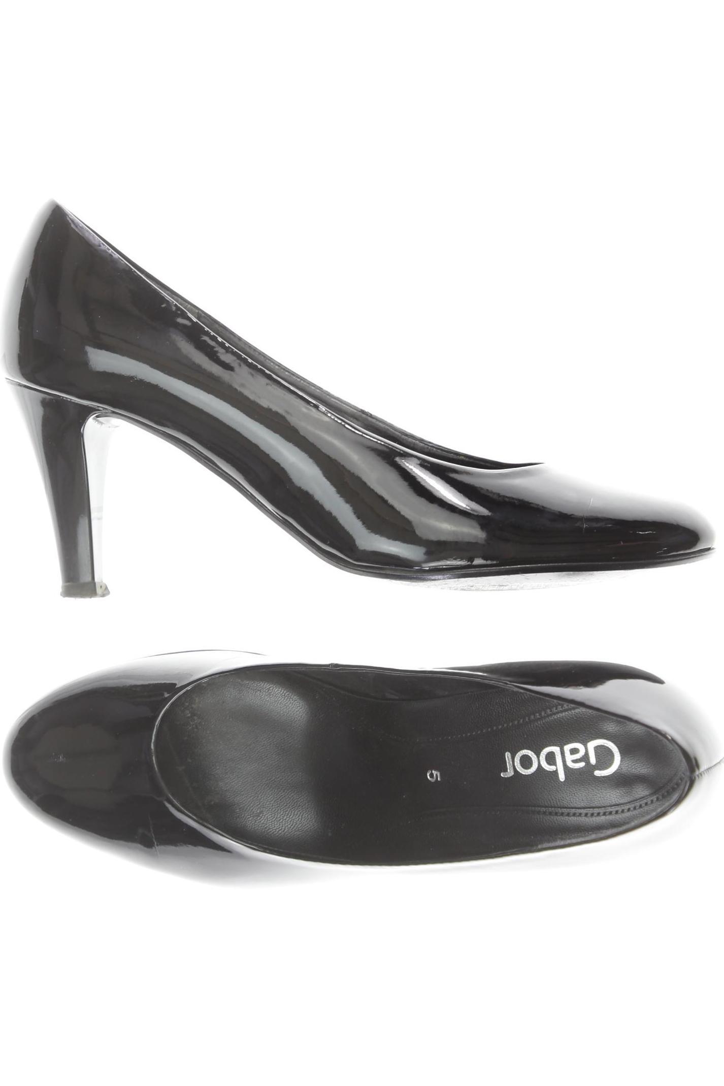 

Gabor Damen Pumps, schwarz, Gr. 5