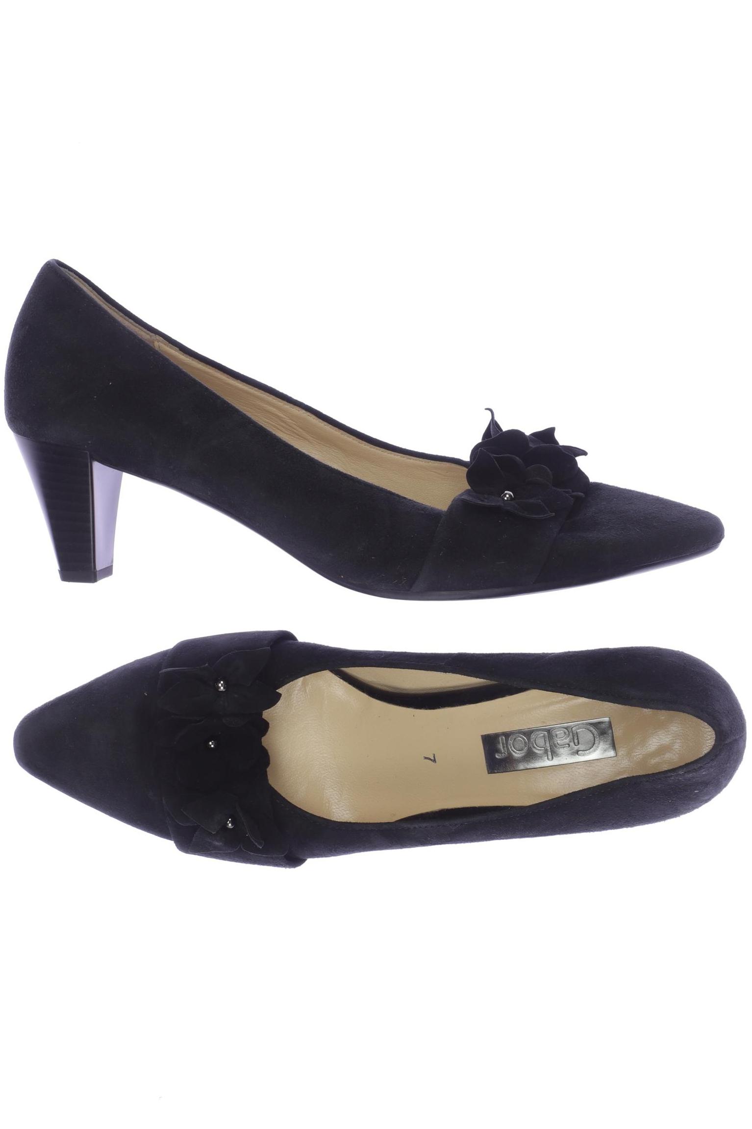 

Gabor Damen Pumps, schwarz, Gr. 7