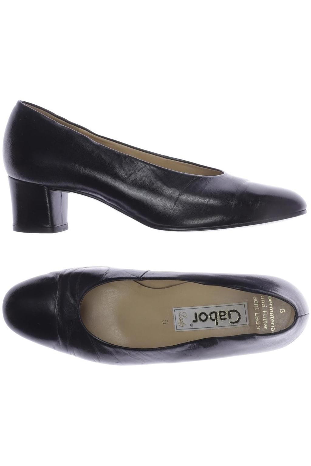 

Gabor Damen Pumps, schwarz, Gr. 5