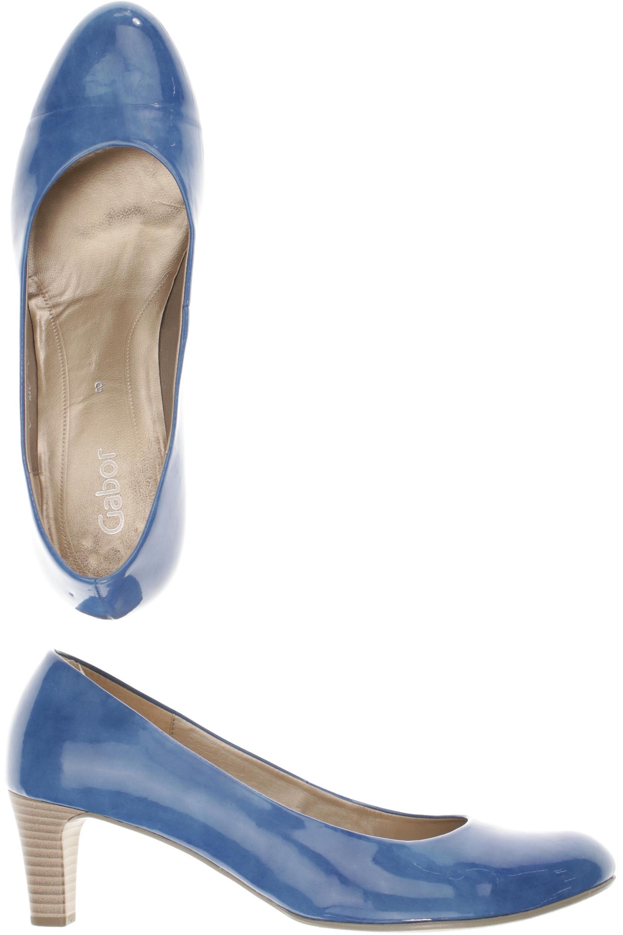 

Gabor Damen Pumps, blau, Gr. 8