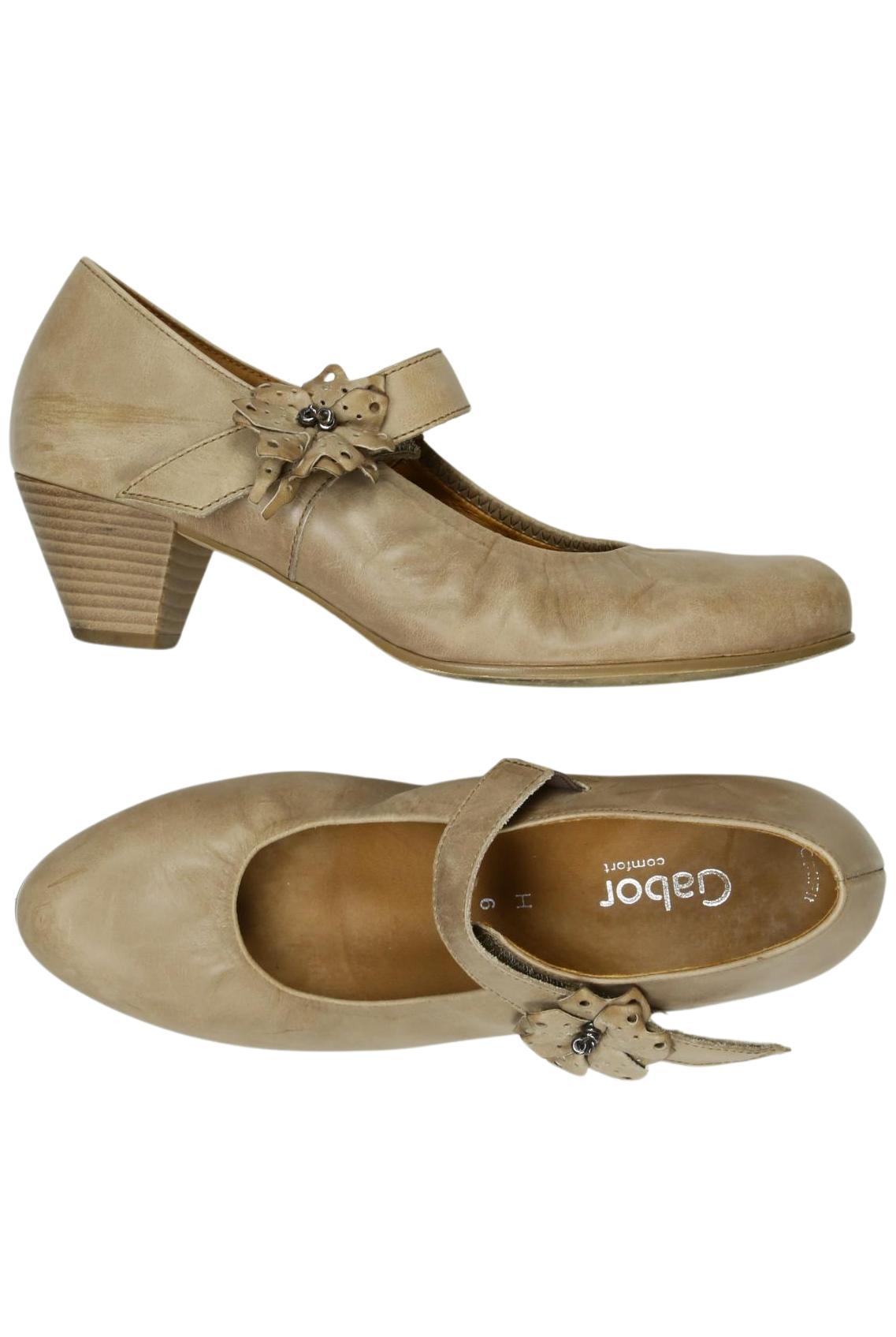 

Gabor Damen Pumps, beige, Gr. 6