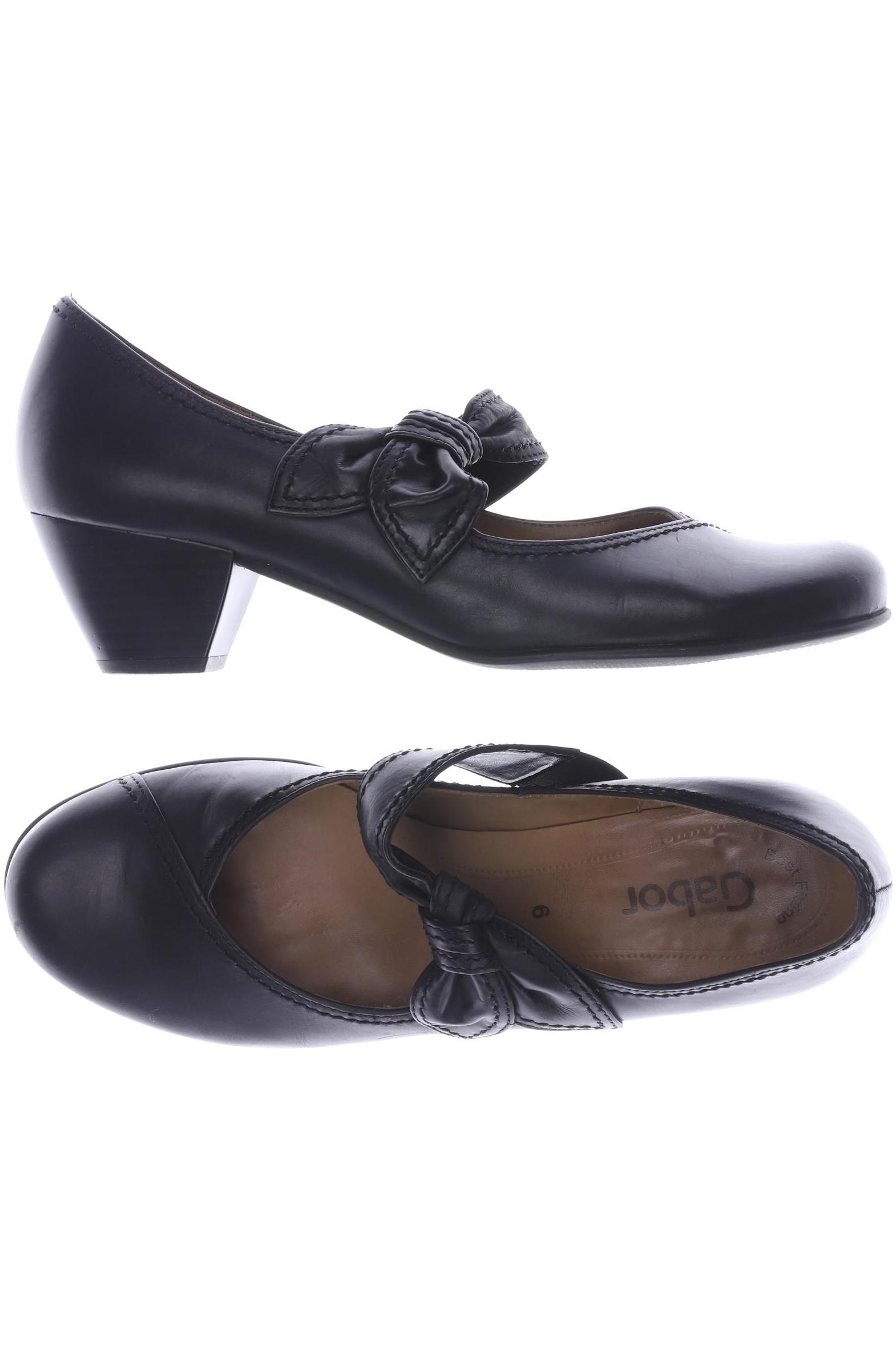 

Gabor Damen Pumps, schwarz, Gr. 6